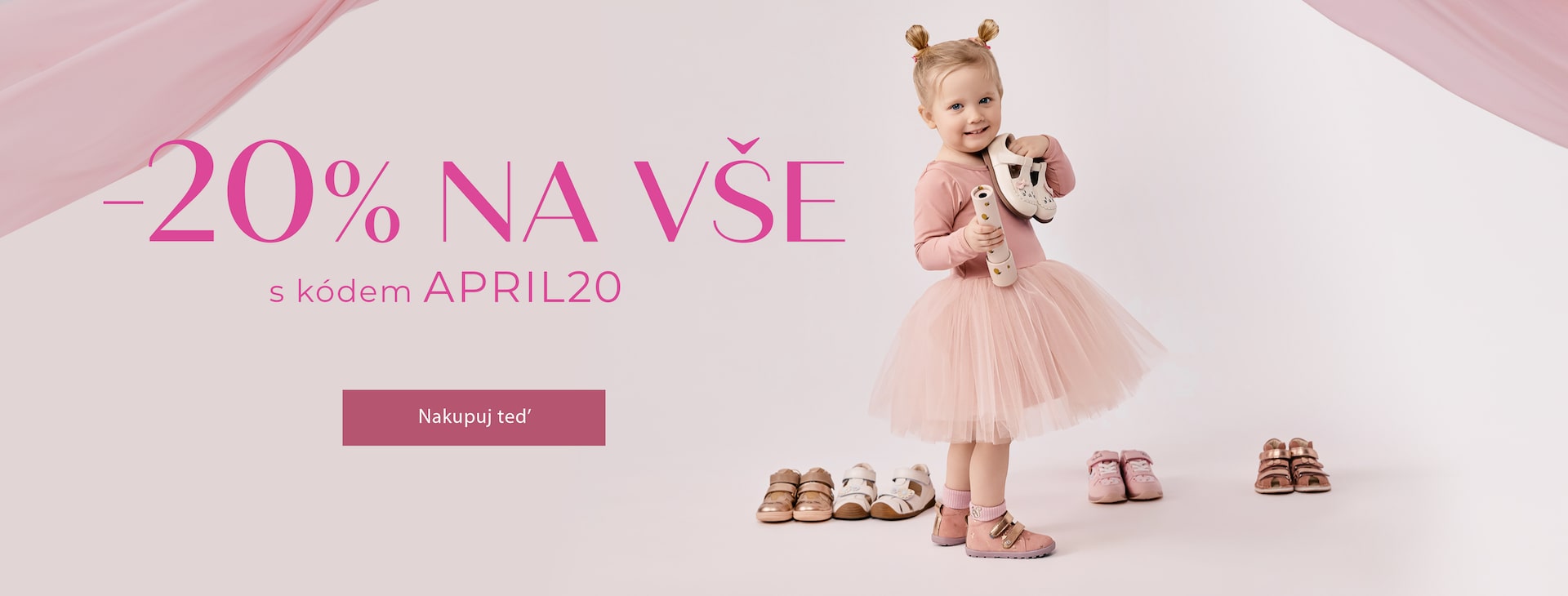 -20% na vše s kódem APRIL20