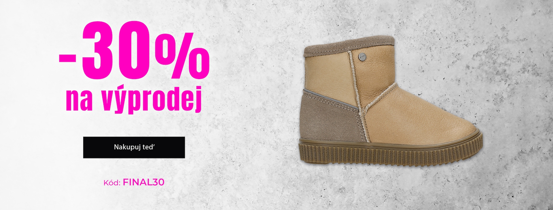 -30% na výprodej s kódem FINAL30