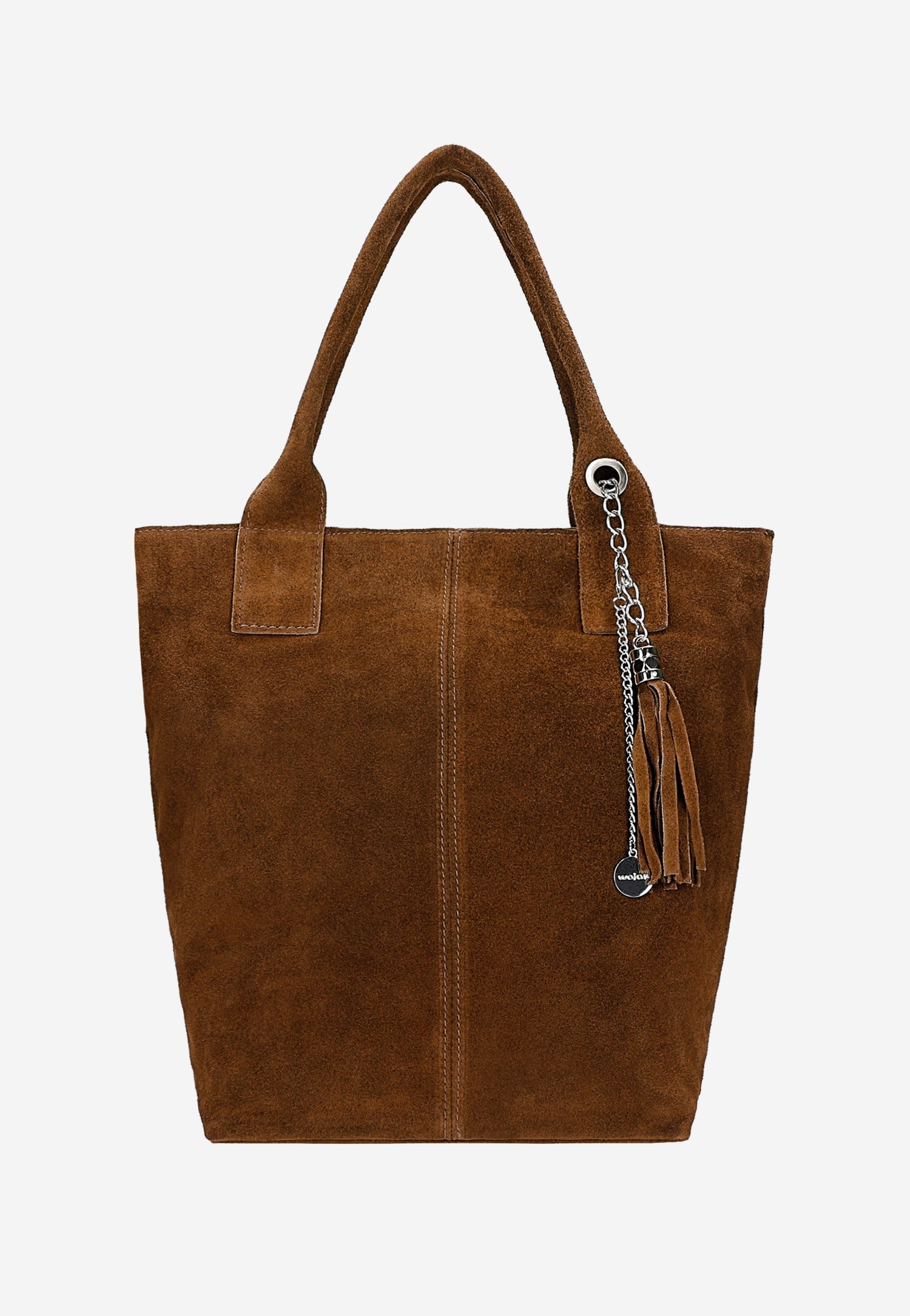 Hněd&aacute; d&aacute;msk&aacute; n&aacute;kupn&iacute; ta&scaron;ka