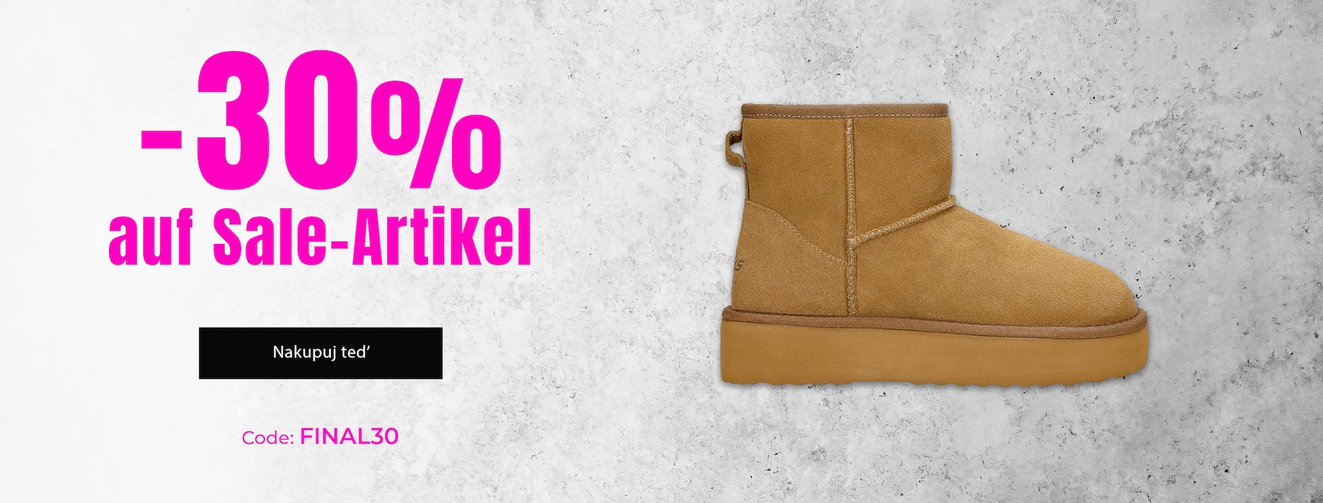  -30% auf Sale mit dem Code FINAL30