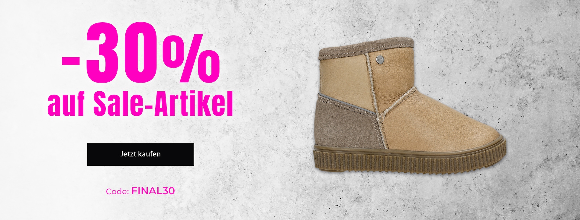  -30% auf Sale mit dem Code FINAL30