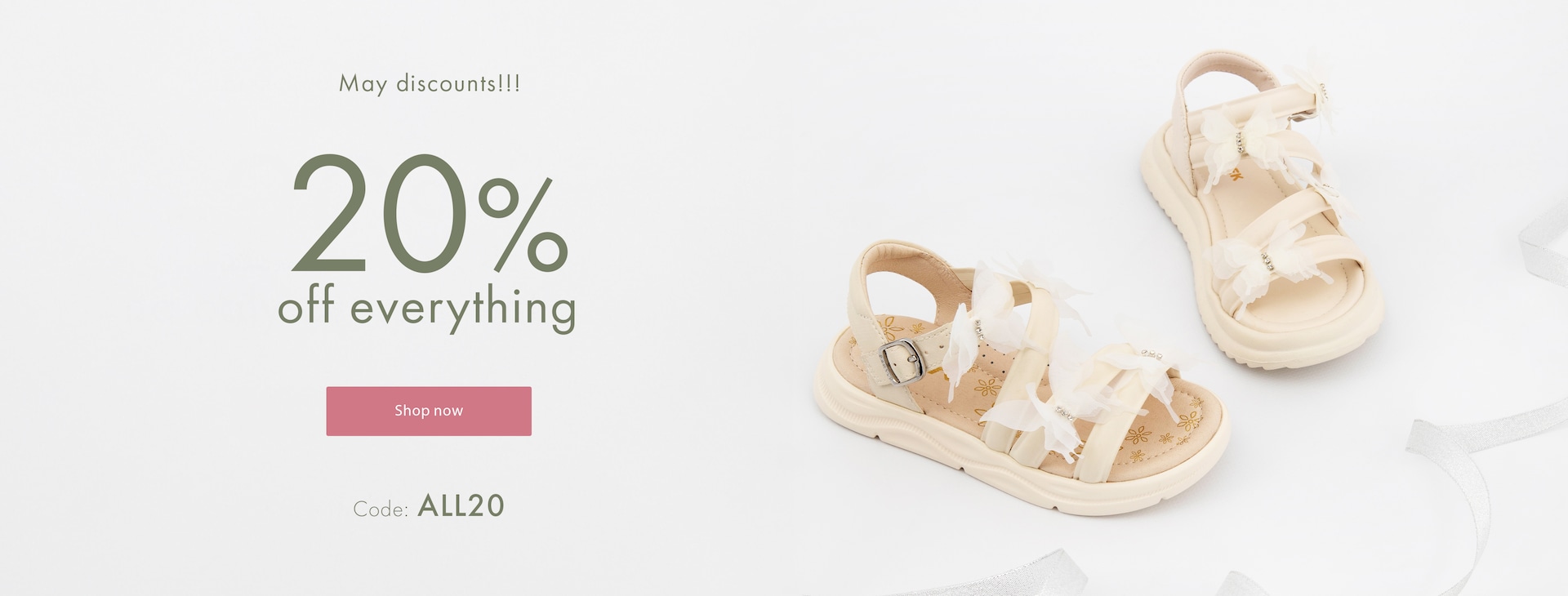 20% off everything with code ALL20