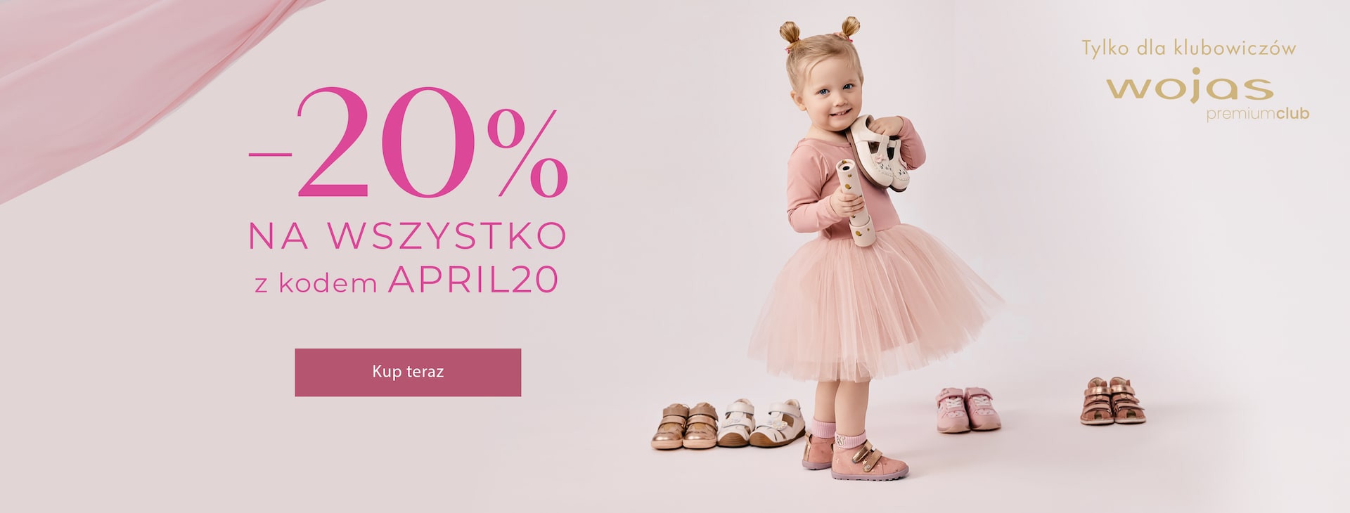  -20% na wszystko z kodem APRIL20