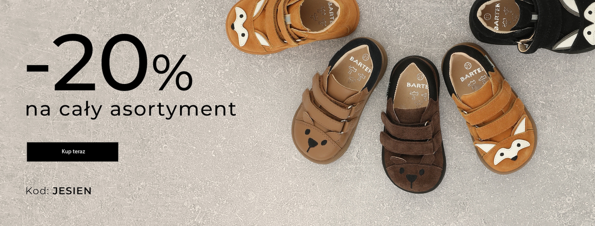 -20% na wszystko z kodem JESIEN