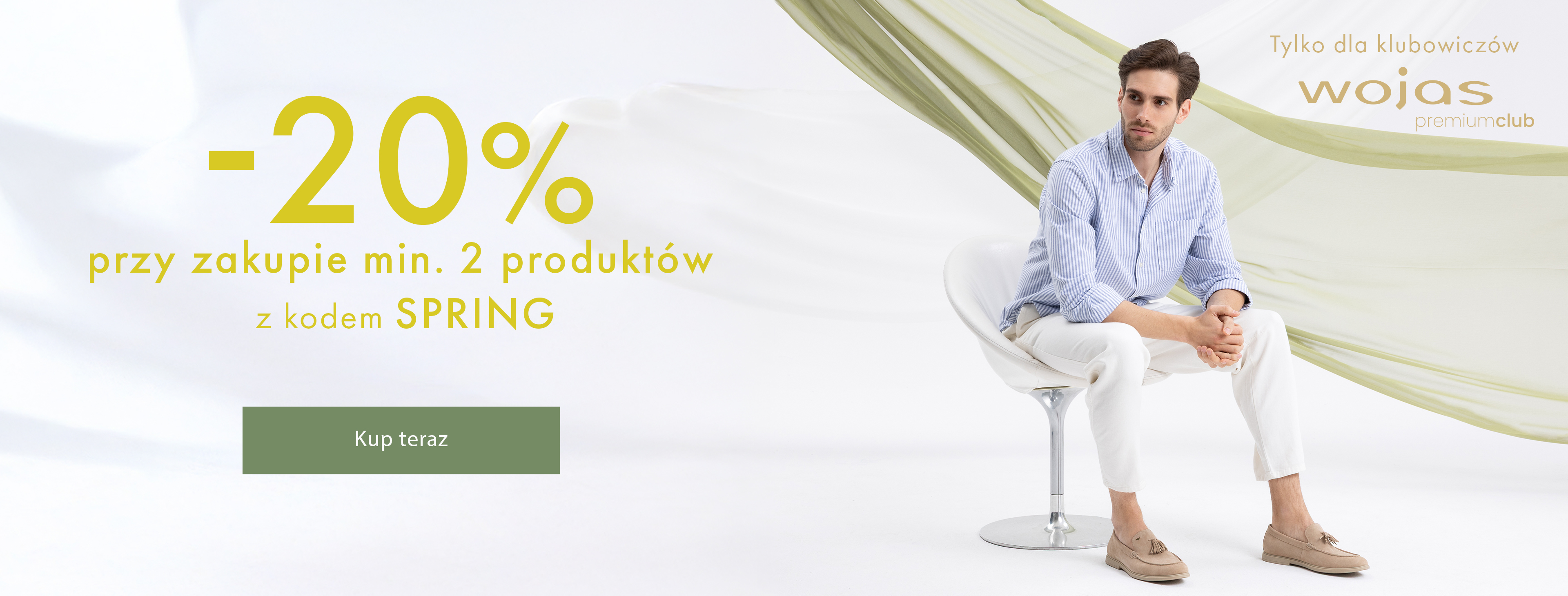  -20% przy zakupie min. 2 produktów w cenach reguarnych z kodem SPRING