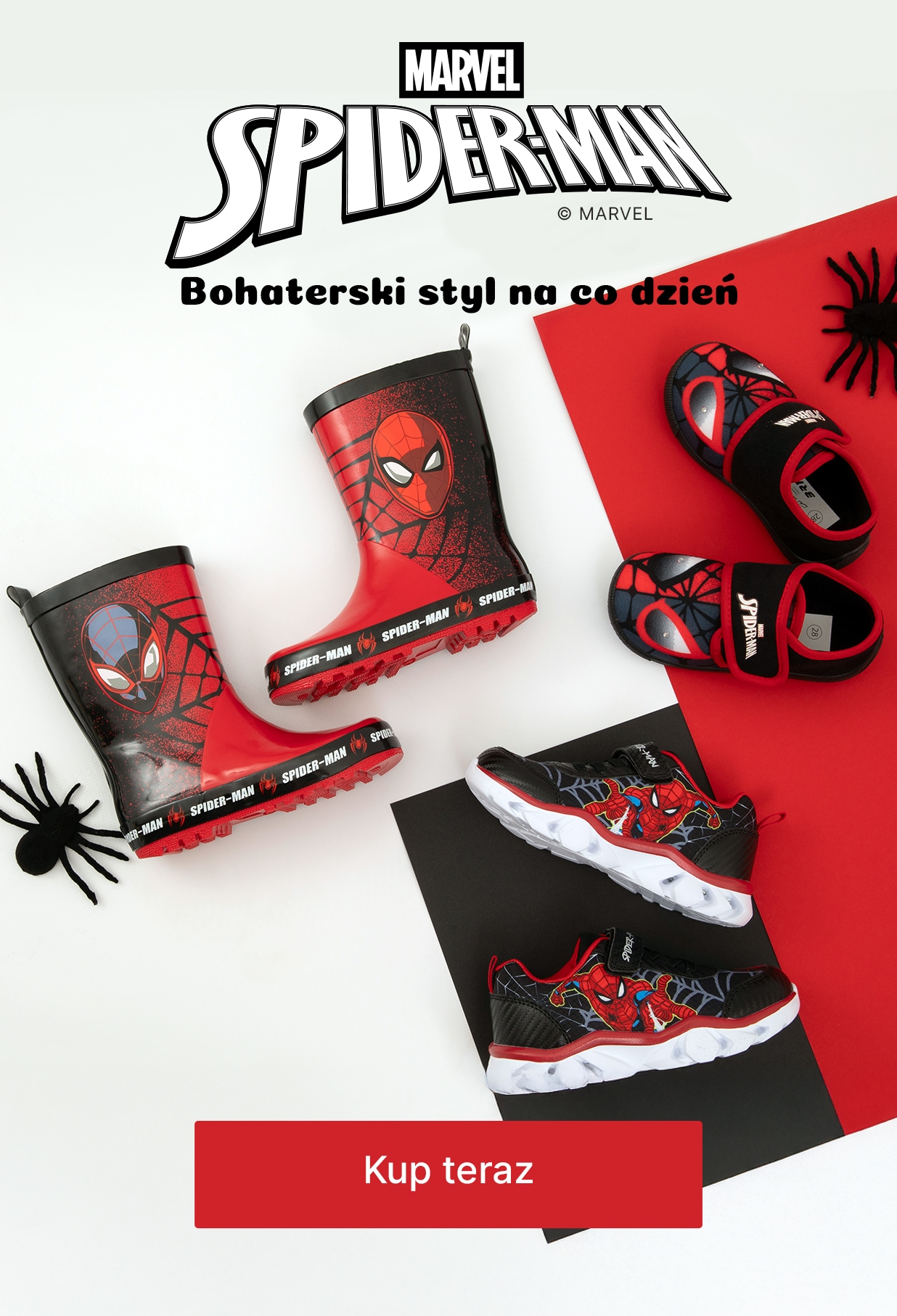 Produkty z motywem Spider-man