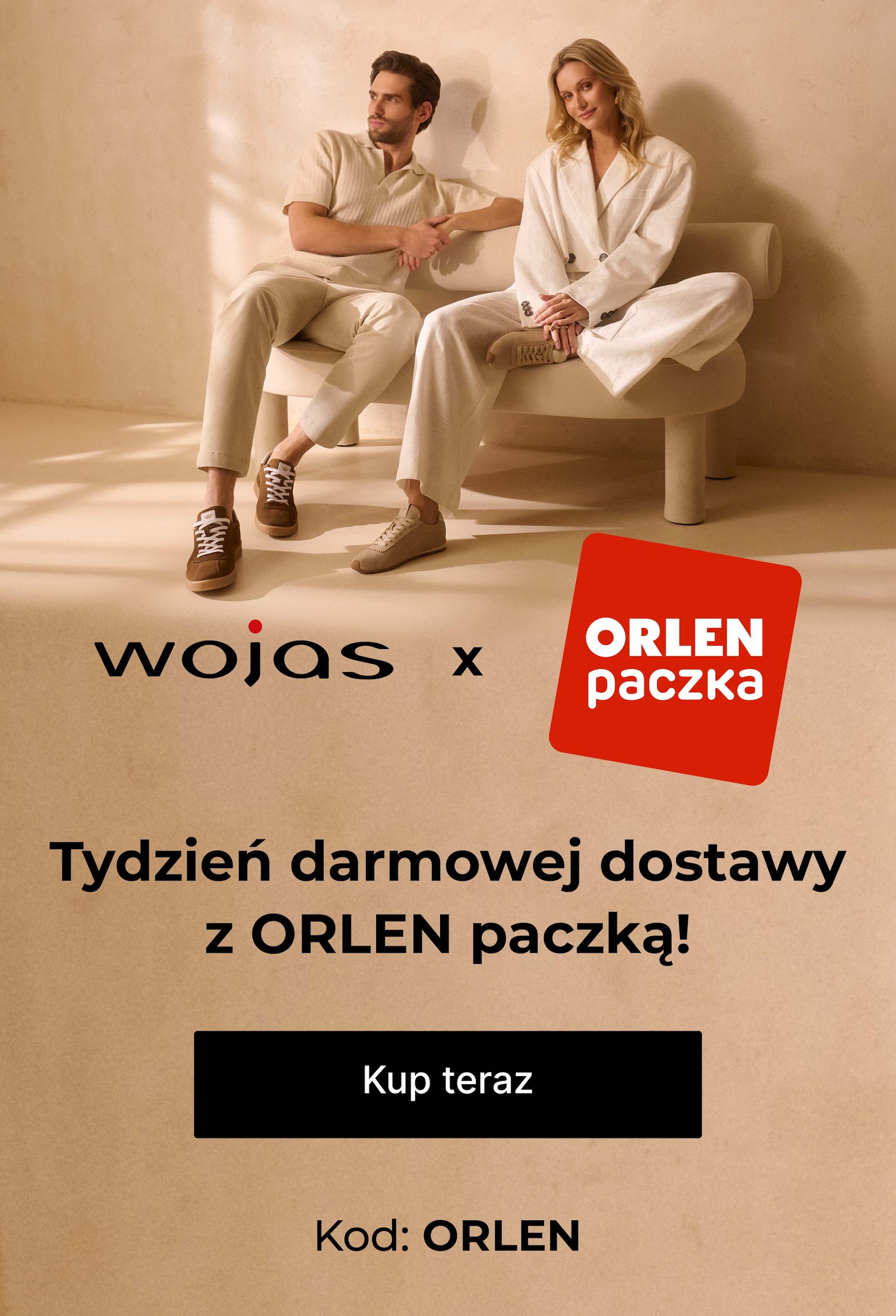 Tydzień darmowej dostawy z Orlen paczką! Kod: ORLEN