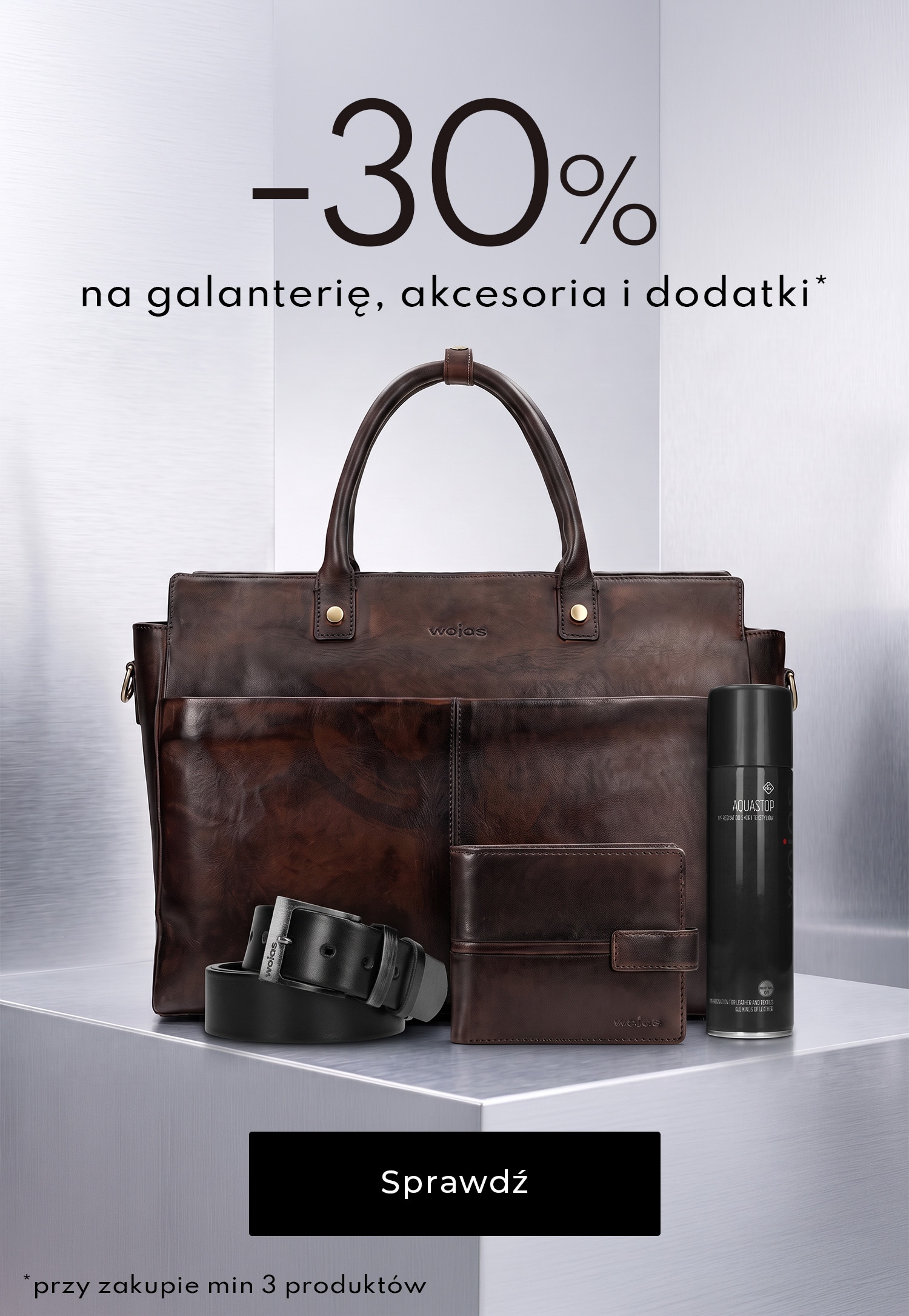 -30% na wszystko oprócz butów przy zakupie min 3 produktów 