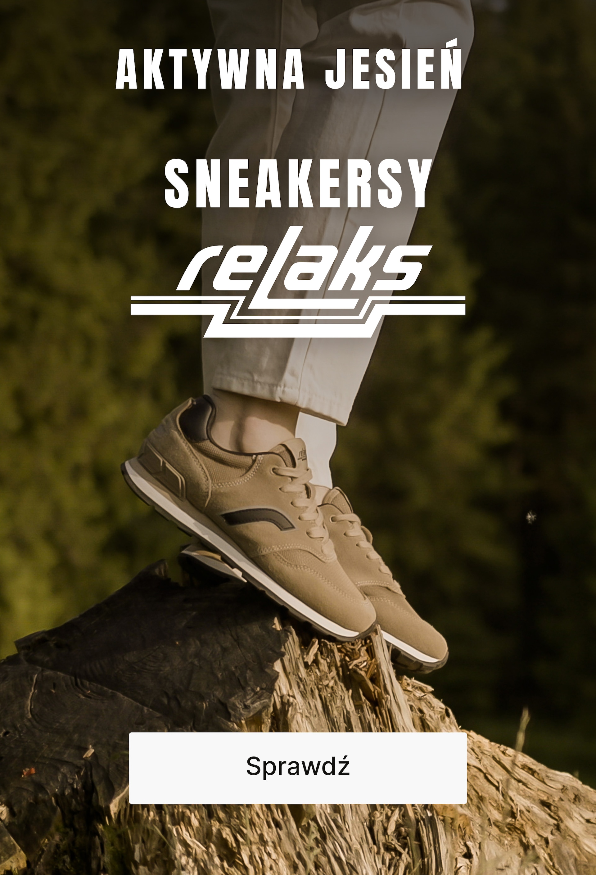 Sneakery RELAKS! Biegnij po swoje. Kup teraz