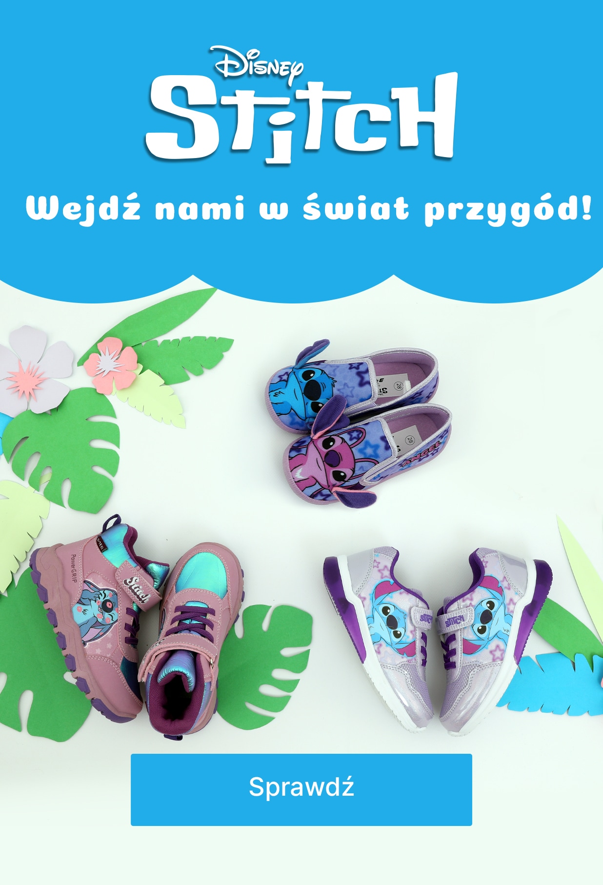 Buty dziecięce Stitch