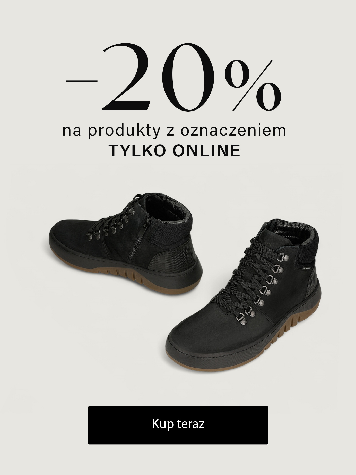 -20% na produkty tylko online z kodem SUPER20