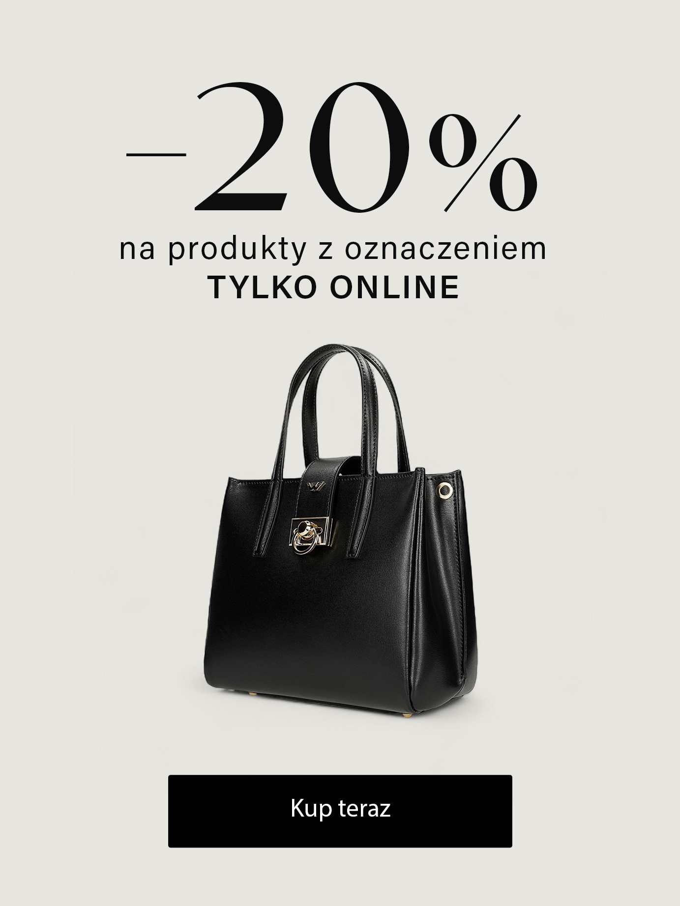 -20% na produkty tylko online z kodem SUPER20