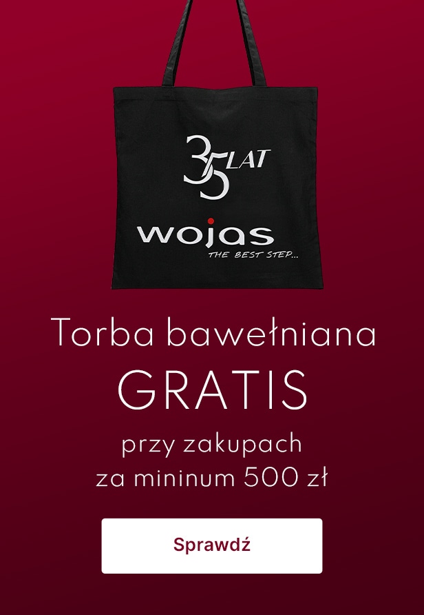 Jasna torba bawełniana gratis przy zakupach za minimum 500zł 