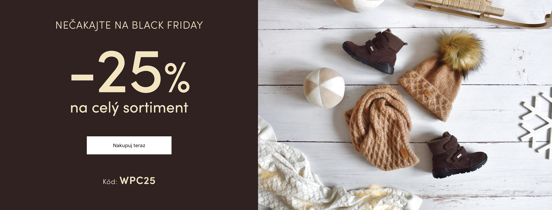 -25% na všetko, vrátane MID SEASON SALE s kódom WPC25