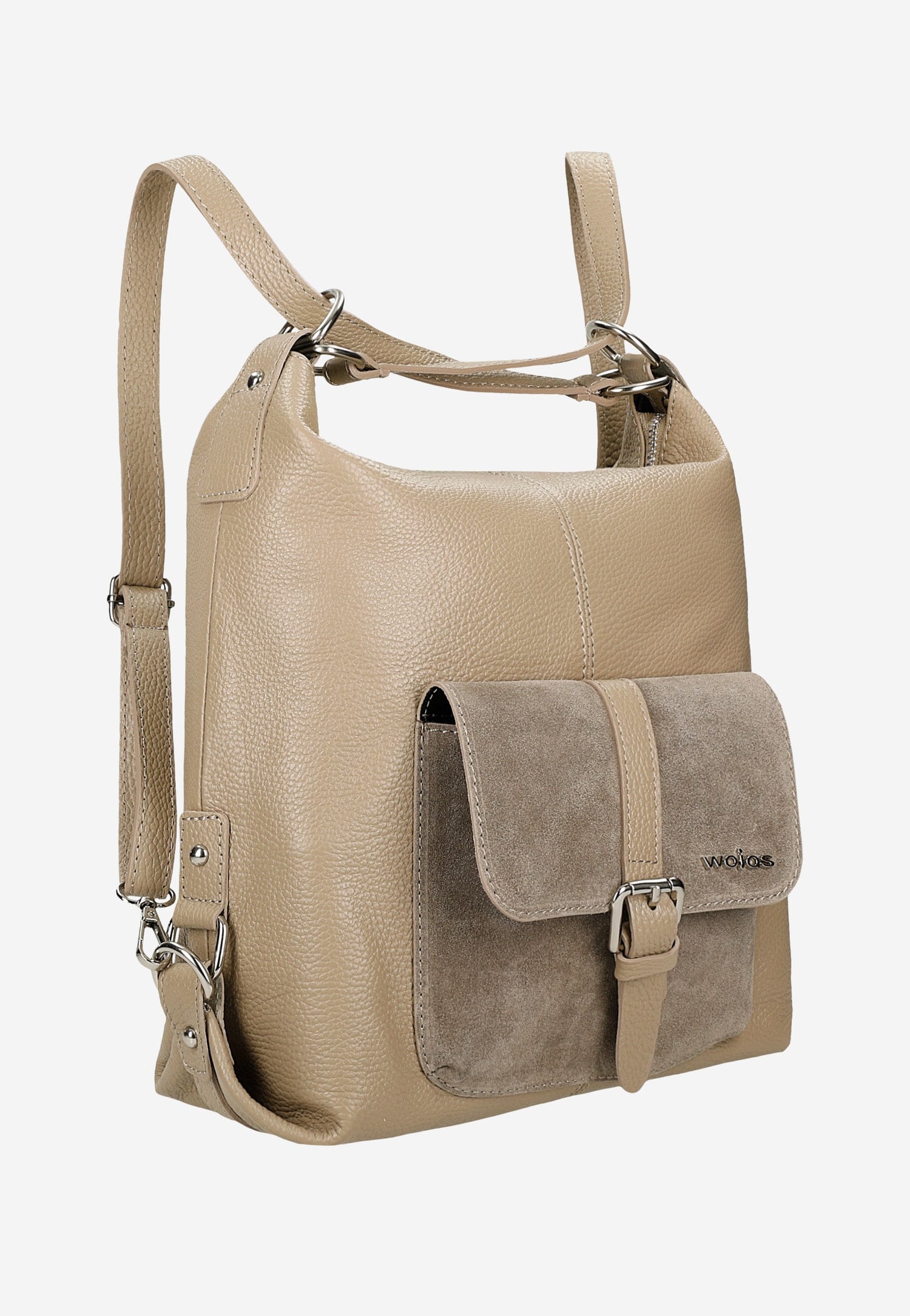 béžová taška batoh