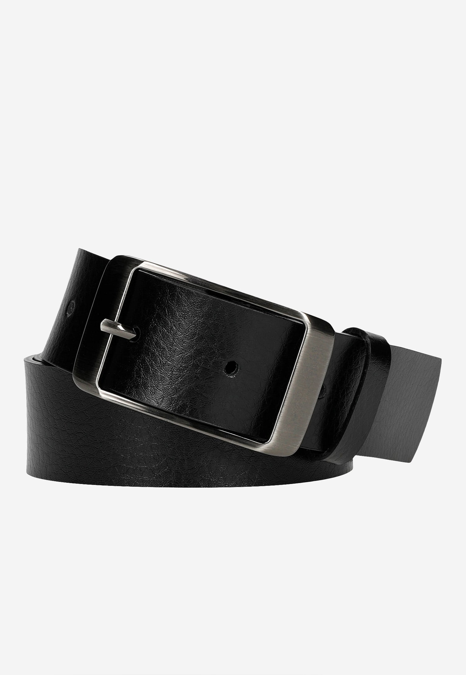 čierny kožený dámsky opasok