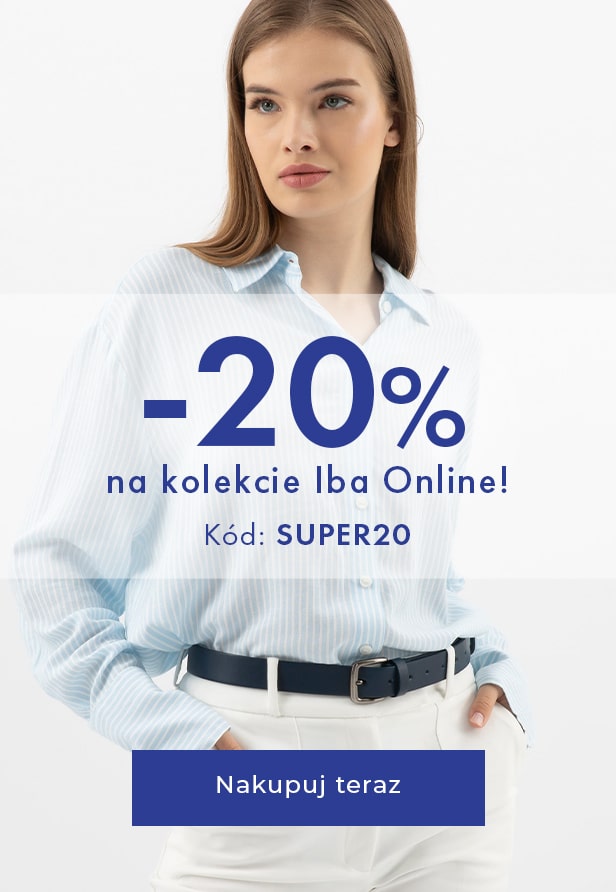 Kúp produkty Iba Online a získaj 20 % zľavu! Kod: SUPER20