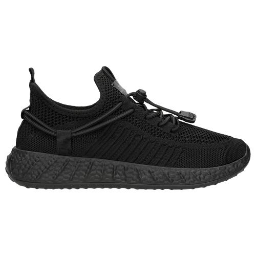 Wygodne Czarne Sneakersy Doskonałe Na Co Dzień