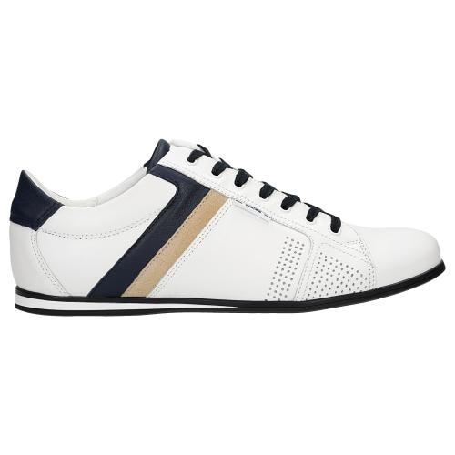 Wygodne Białe Męskie Sneakersy