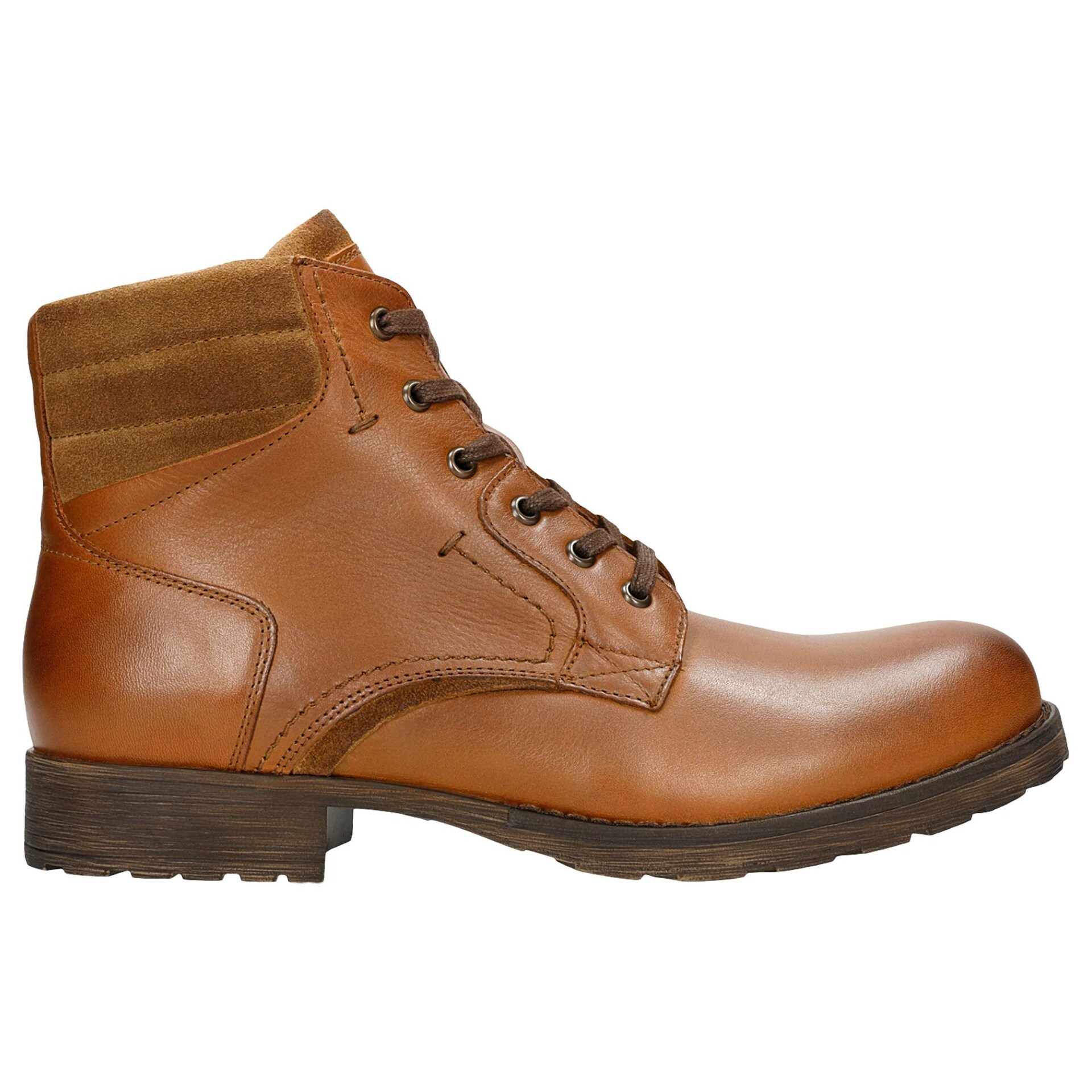 Jasnobrązowe Męskie Biker Boots Idealne Na Jesień