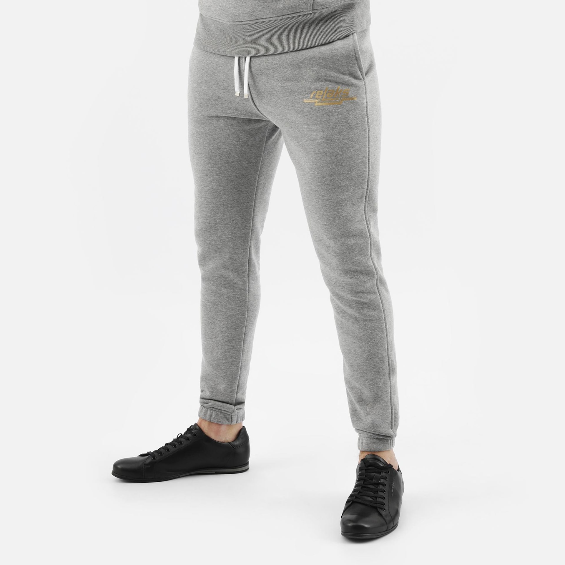 Pantaloni de trening gri RELAKS bărbați
