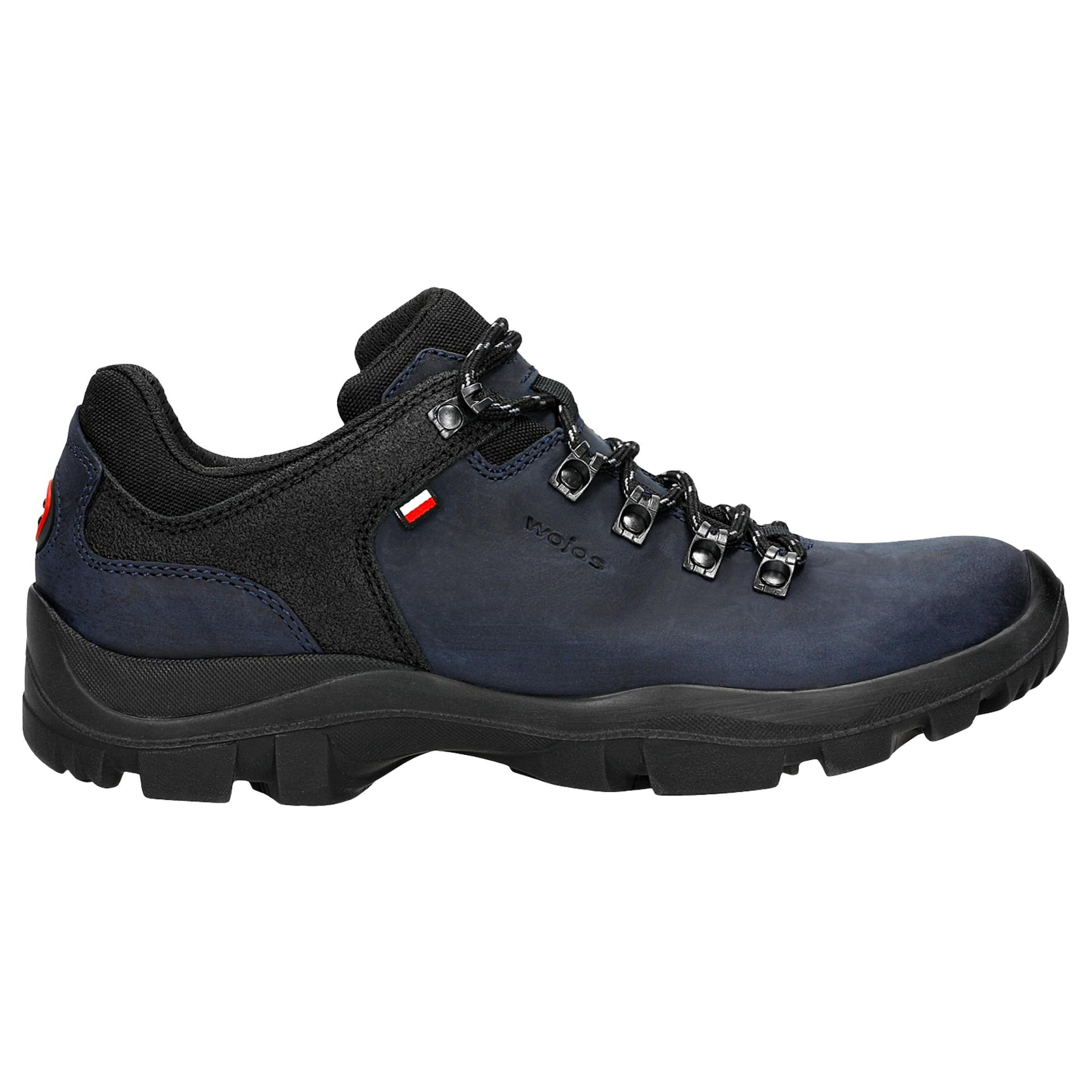 Pantofi trekking bleumarin-negri din tricotaj