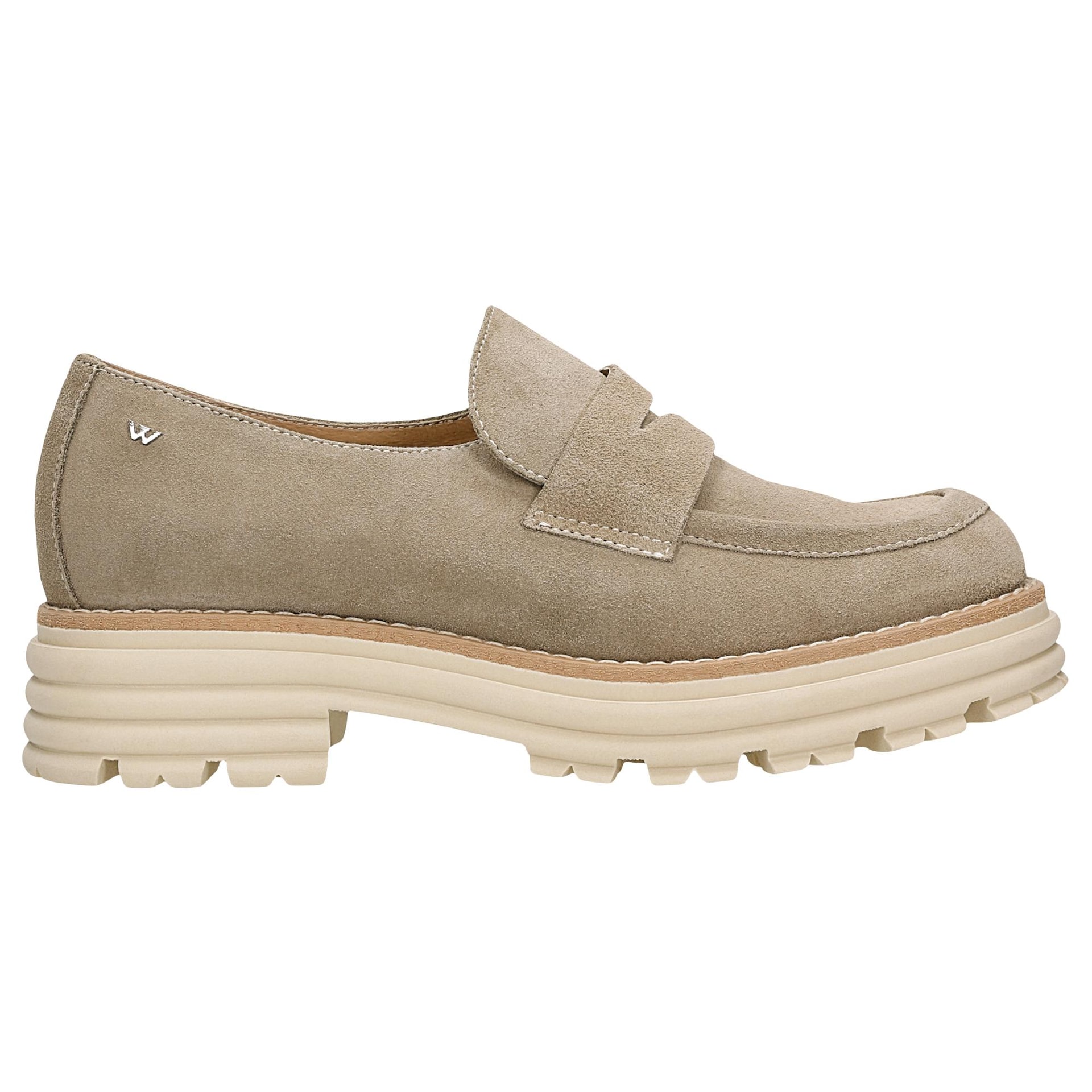 Mocasini  bej cu talpa originală bărbați