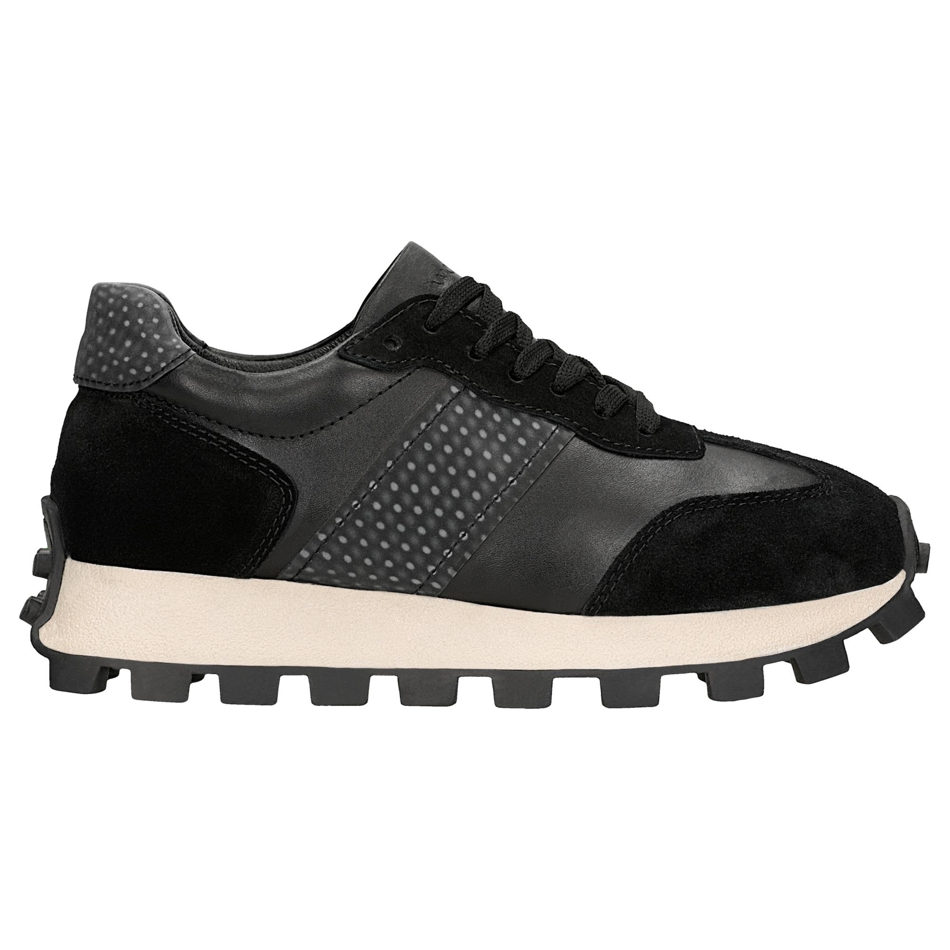 Sneakers negri masivi cu talpa masivă