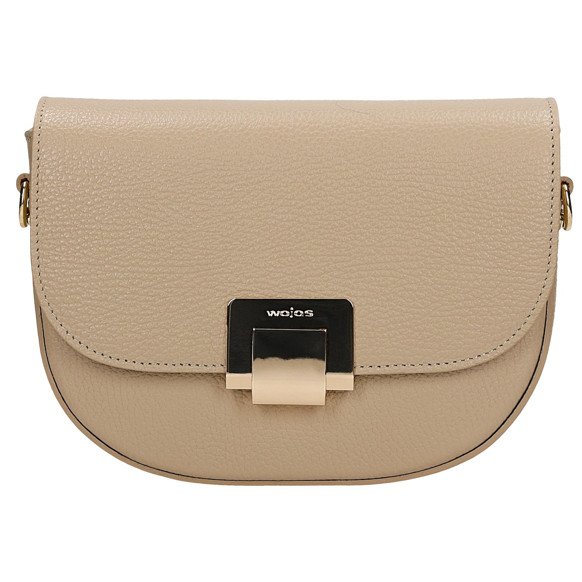 Geantă bej semicirculară damă