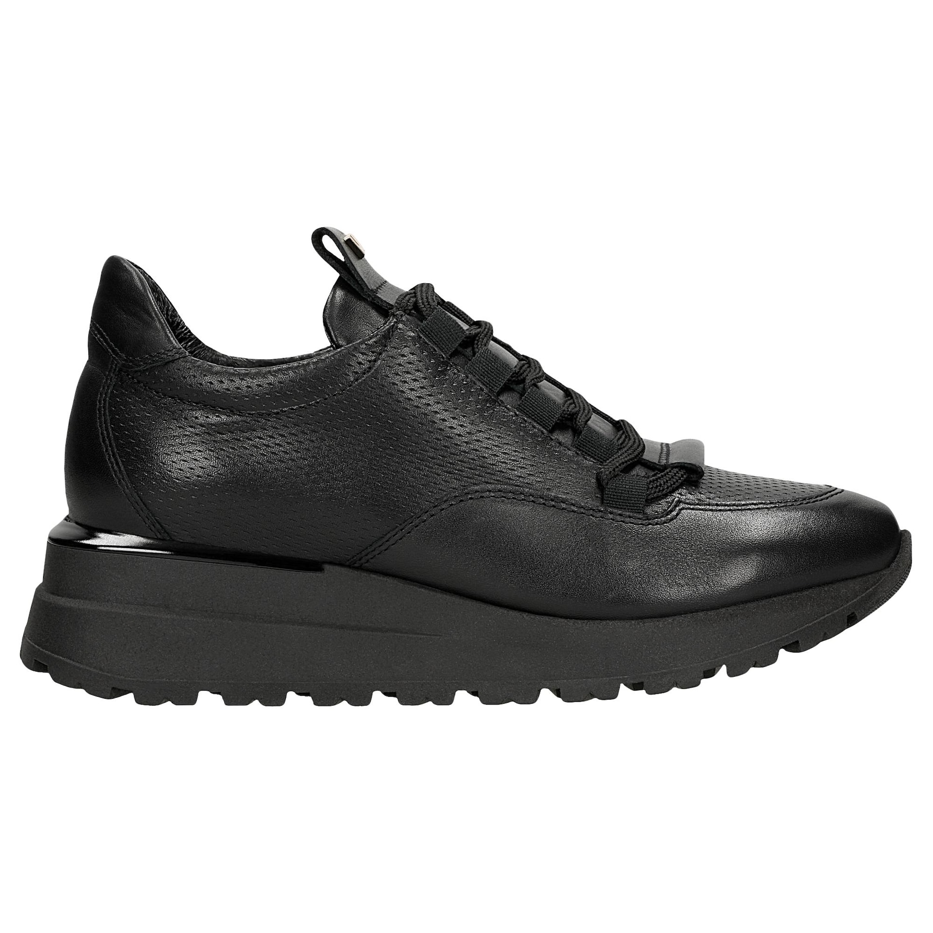 Sneakers negri cu talpa înaltă  damă