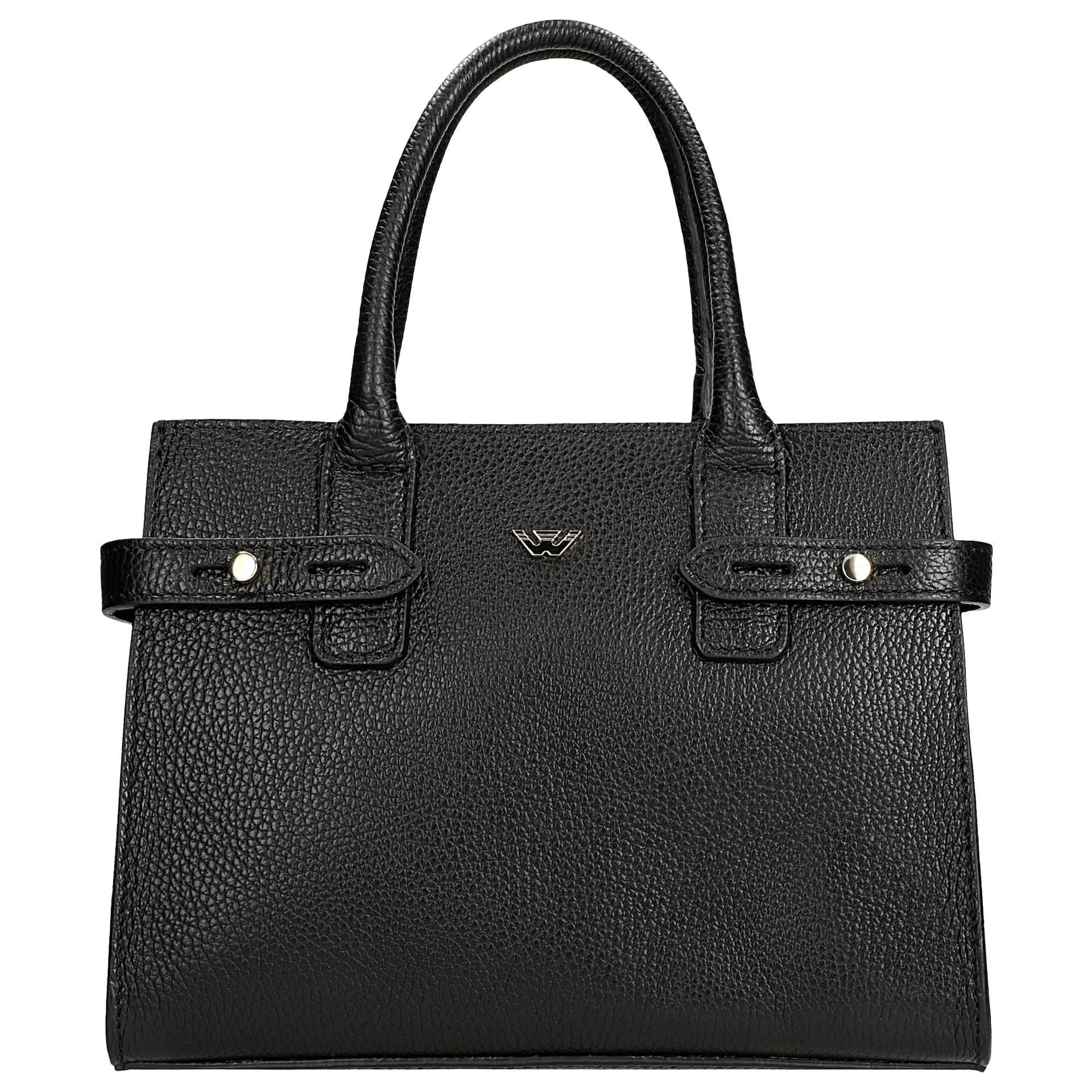 Damen-Lederhandtasche Im Koffer-Design