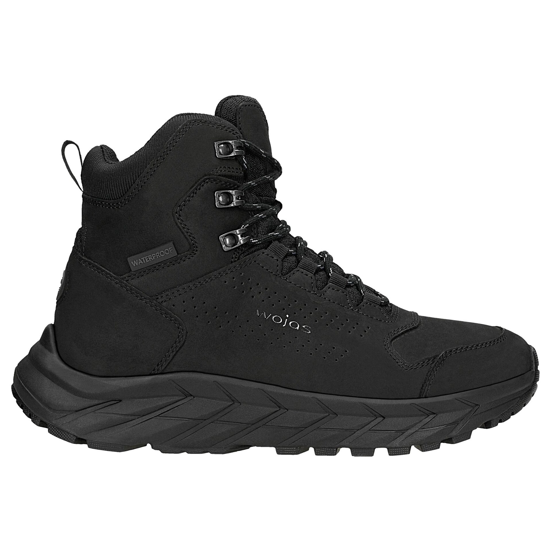 Wysokie trekkingi męskie z wodoodporną membraną 24113-71