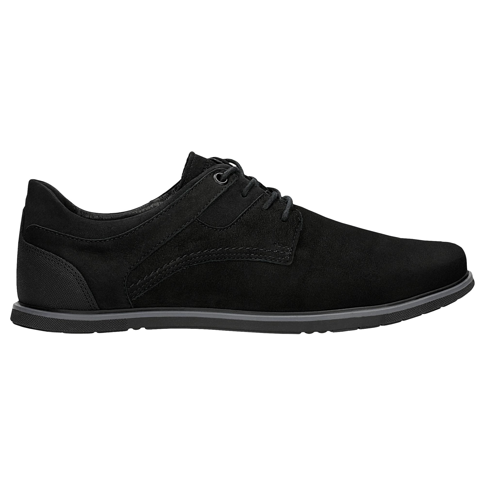 Sneakers negri cu talpa plată bărbați