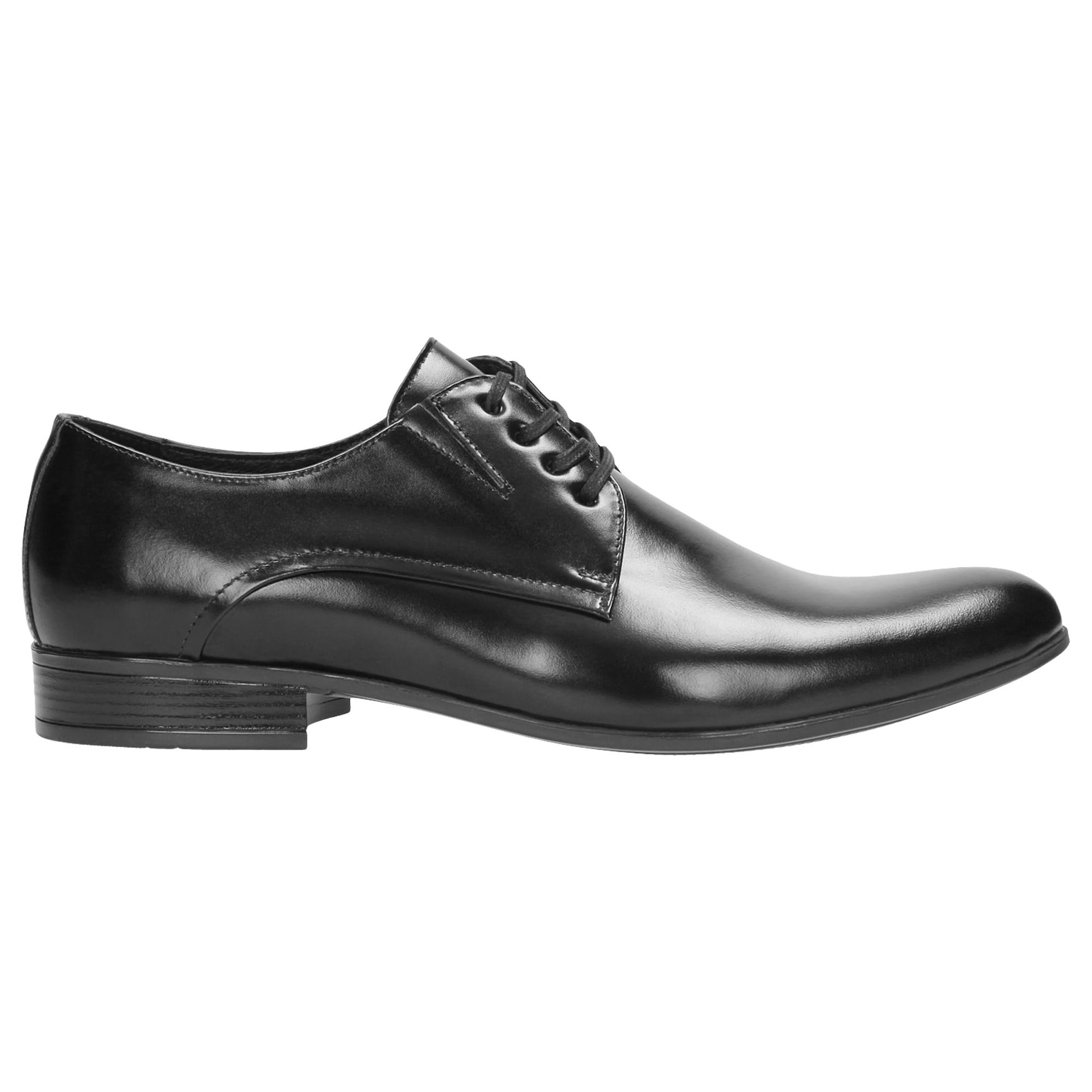 Ghete elegante negre din piele granulată bărbați