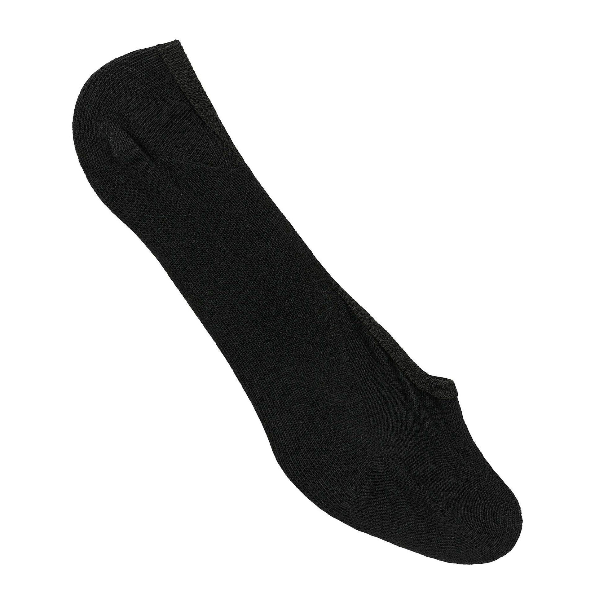 Șosete glezniere damă din bumbac, negre