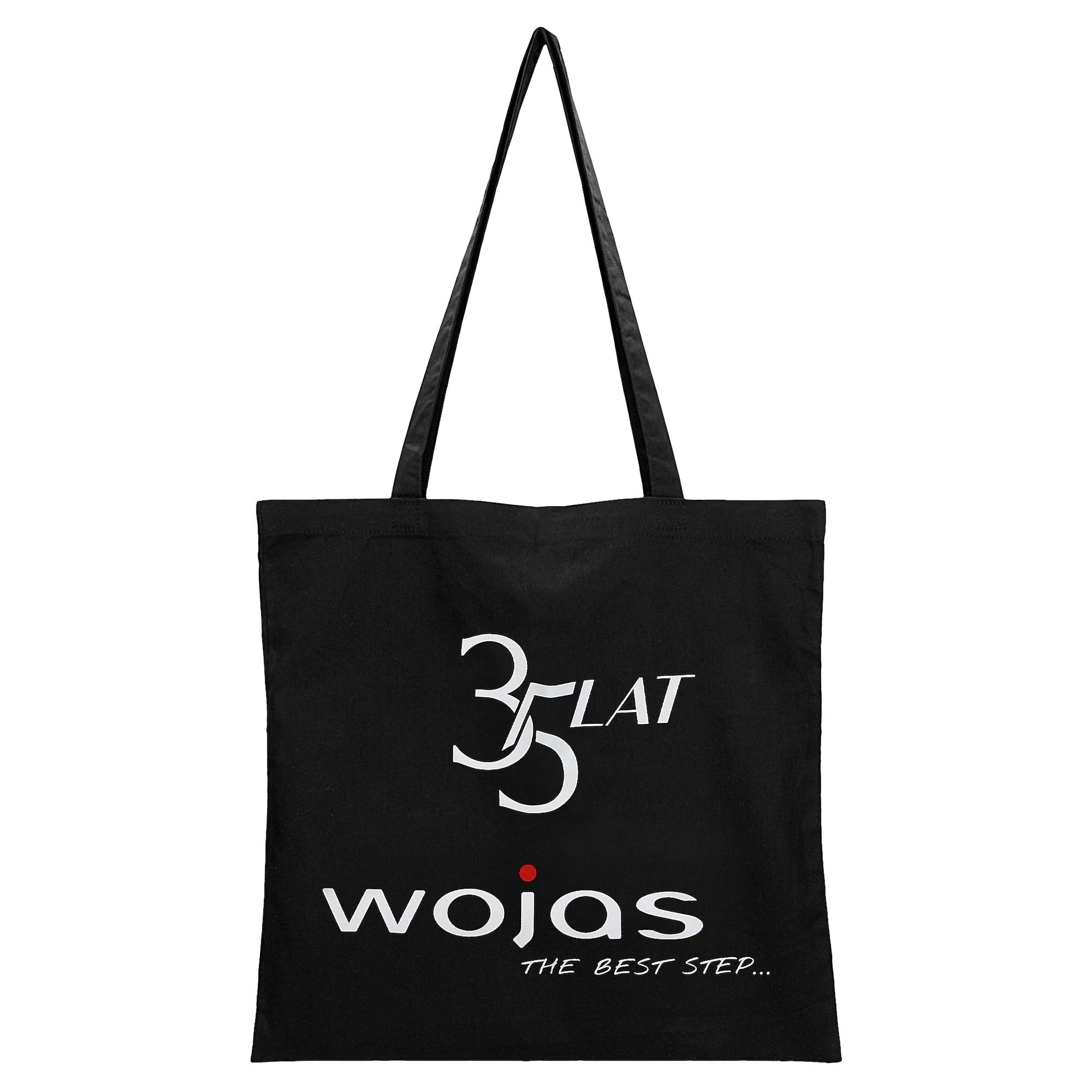 Tote bag aniversar negru din bumbac