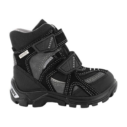Ghete îmblănite  BARTEK T-11929/W72, negru-gri