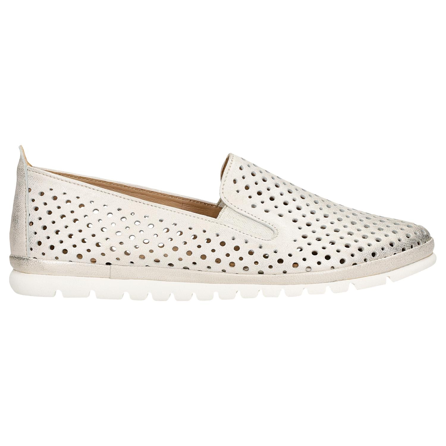 Pantofi aurii seria Comfort damă