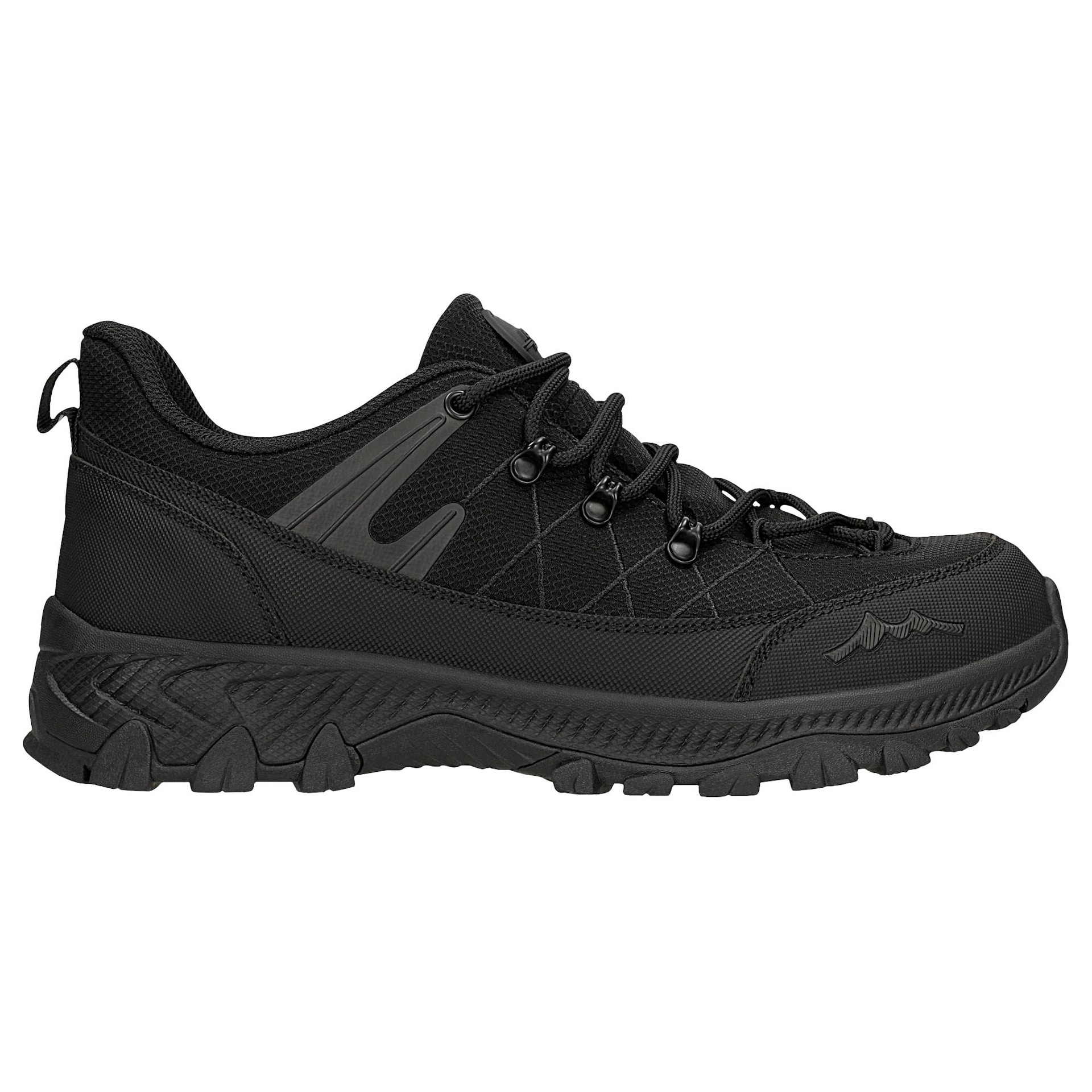 Pantofi de drumeție joși negri RELAKS cu membrană nano-TEX™