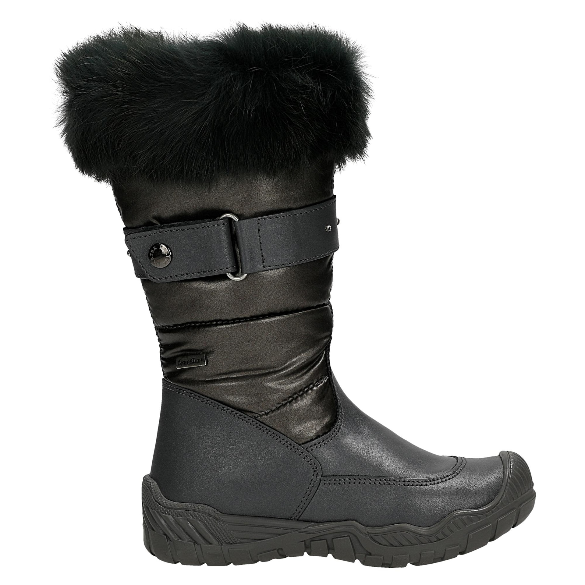 Cizme pentru fete BARTEK T-84657/02H, bordo, gri