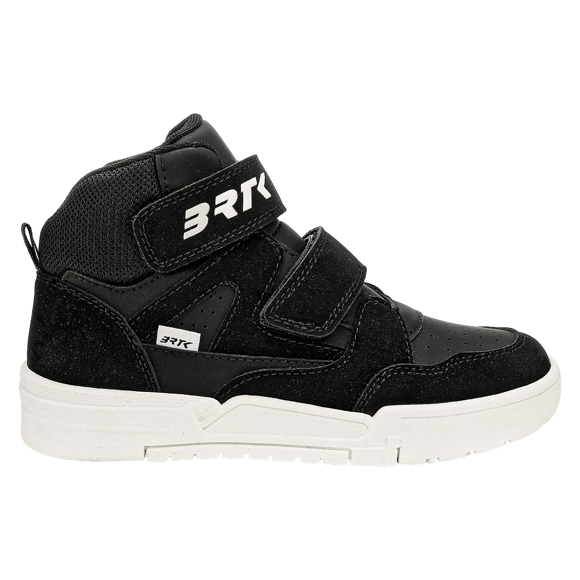 Botine negre BARTEK cu talpă albă în contrast 88000-11