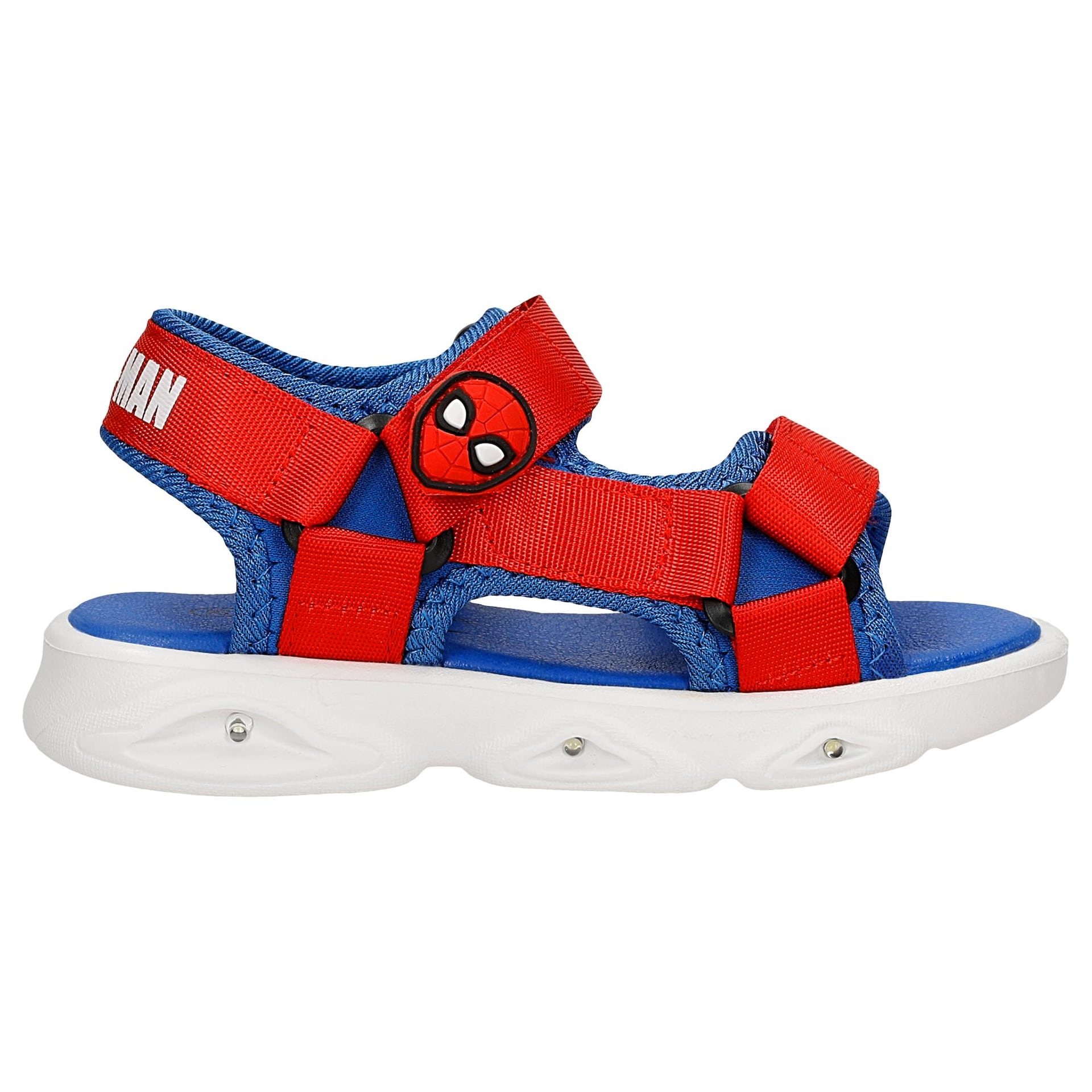 Sandale băieți Spider-Man cu talpă luminoasă BARTEK 89006-45