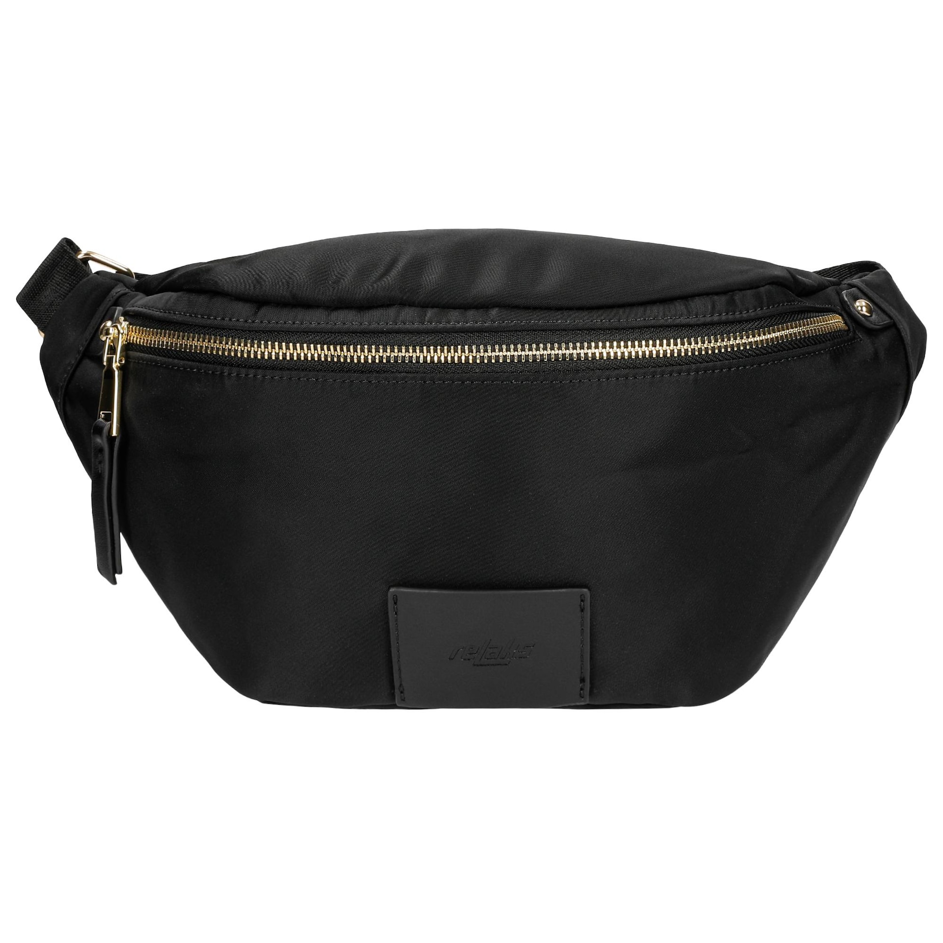 Borsetă damă din nylon negru RELAKS