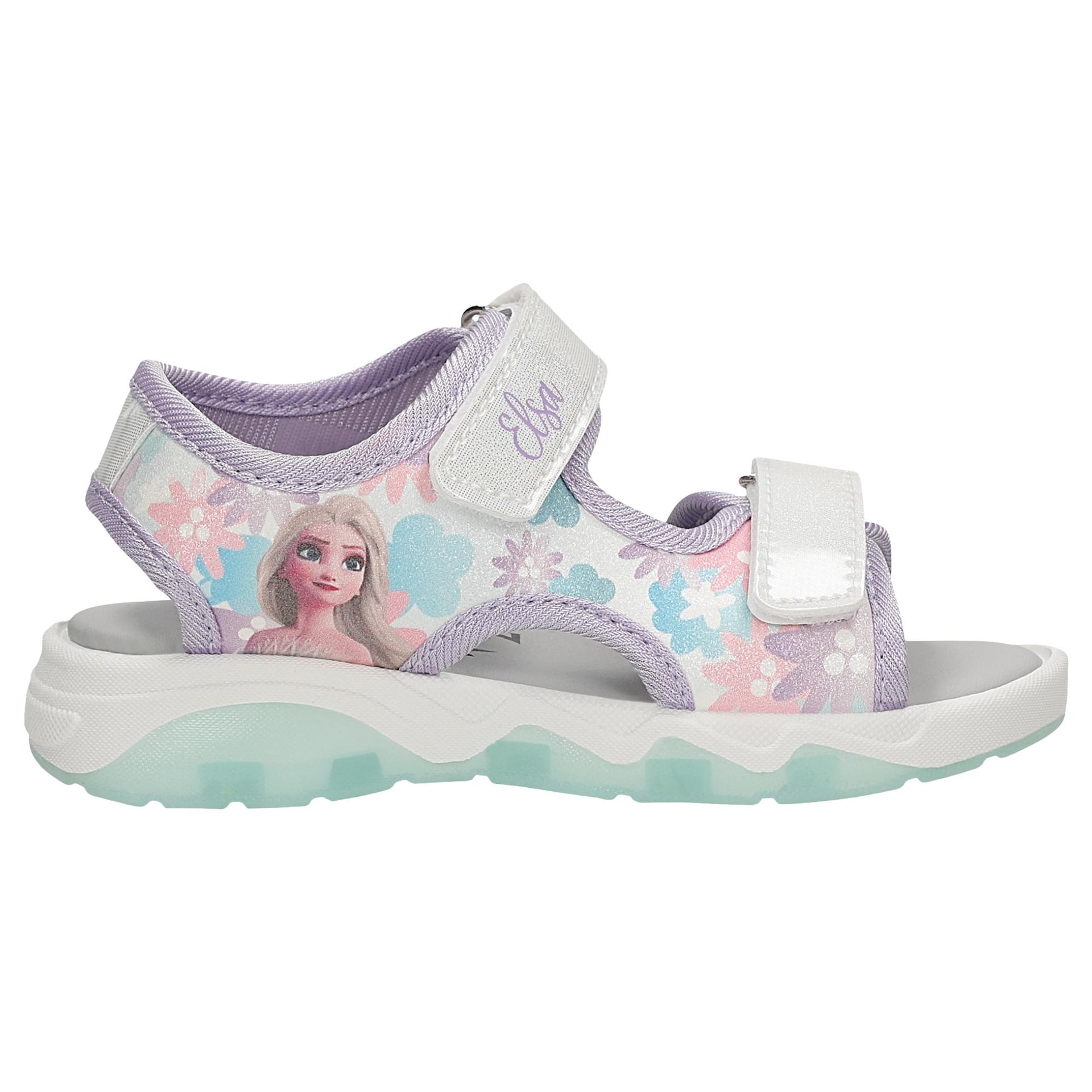 Sandale colorate FROZEN cu talpă luminoasă BARTEK 89005-49