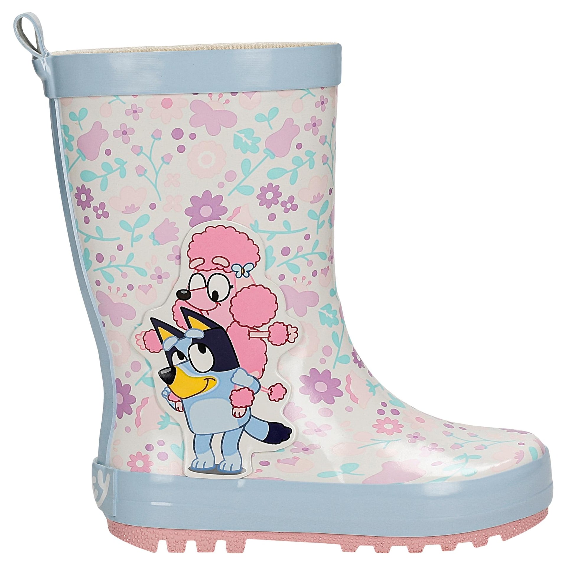 Cizme de ploaie colorate cu personajele Bluey și Coco BARTEK 86702-16