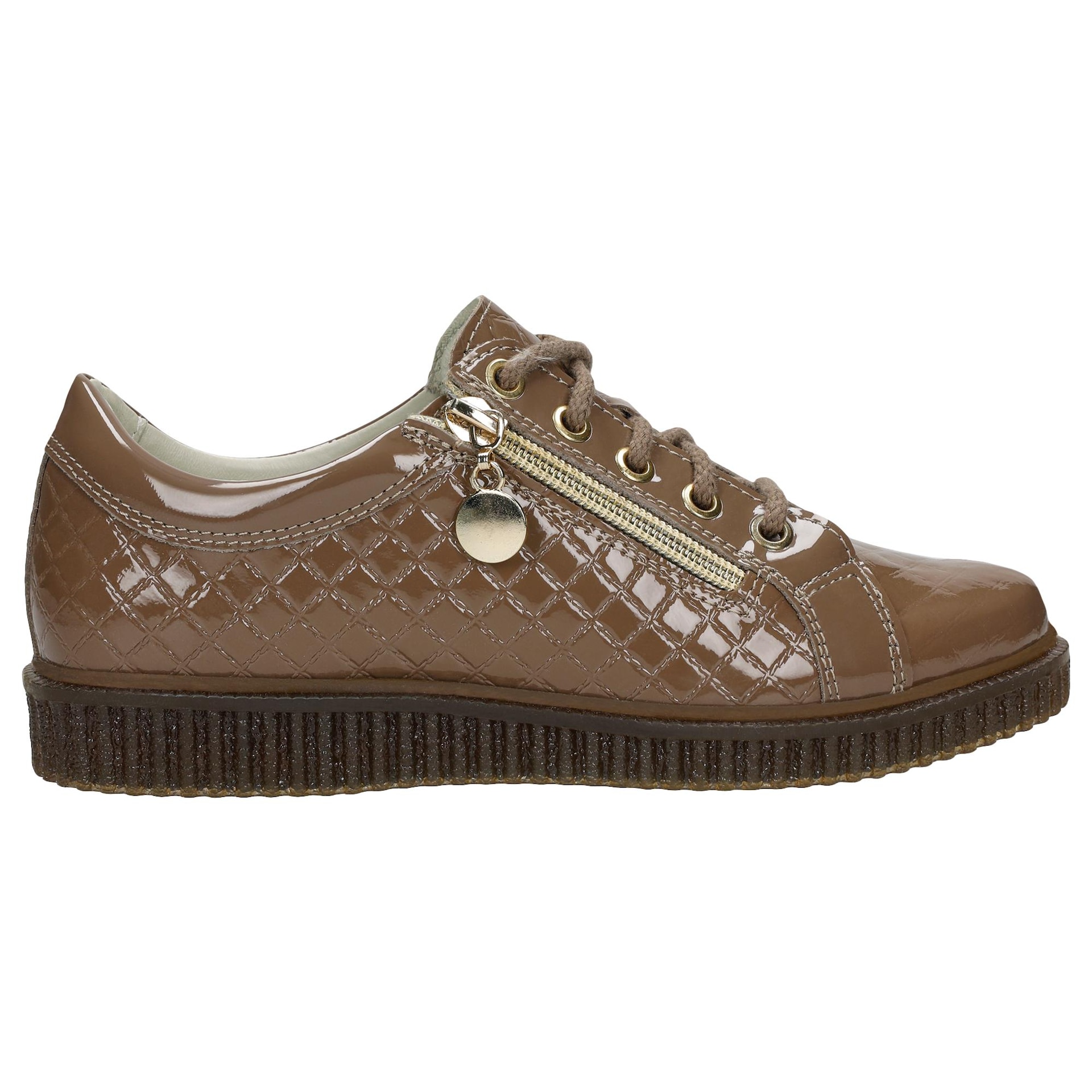 Pantofi pentru fete  BARTEK W-98618/SZ/1HJ II, cafea cu lapte