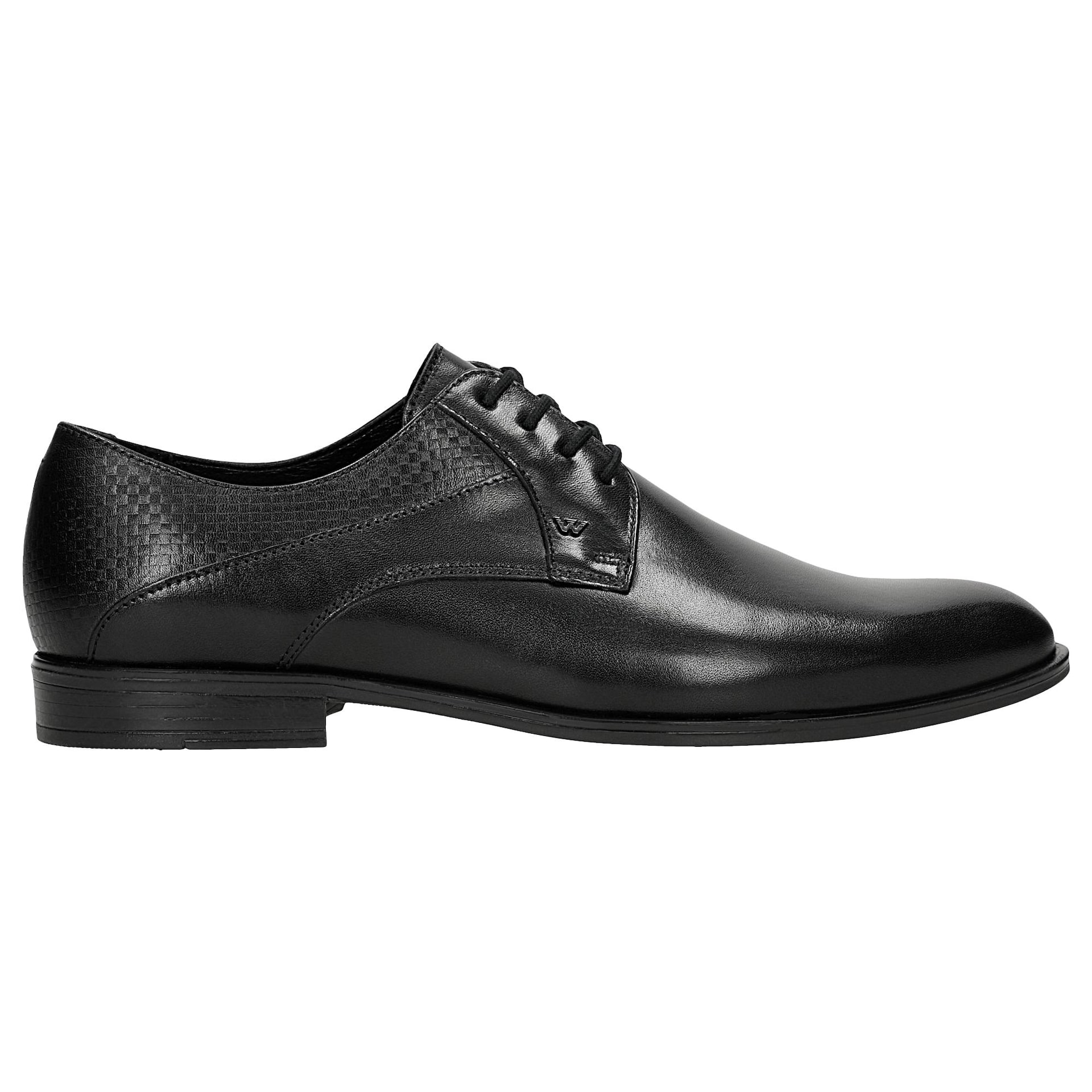 Pantofi eleganți negri bărbați din piele box