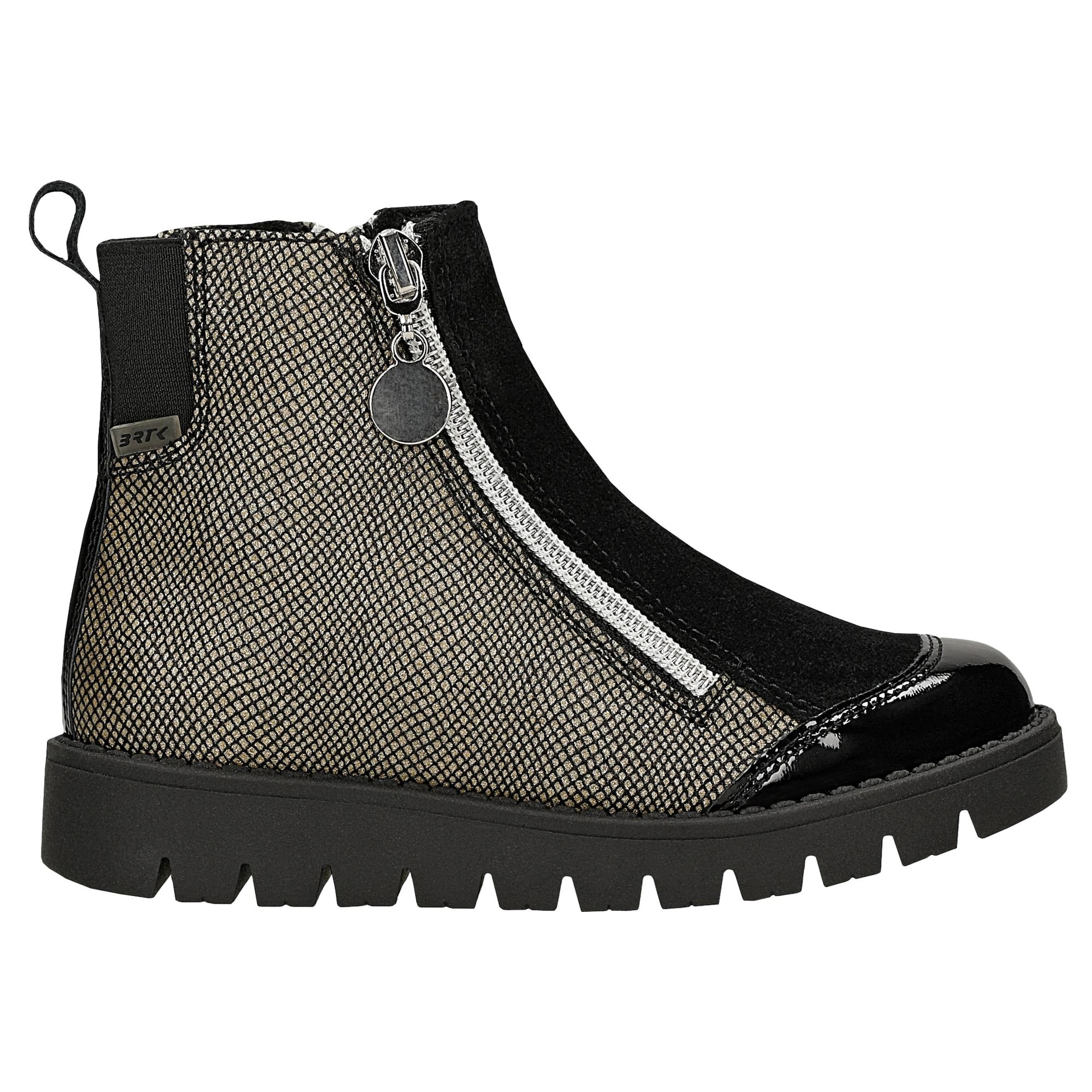 Botine izolate pentru fete   BARTEK 4443-9ABP, bej-negru