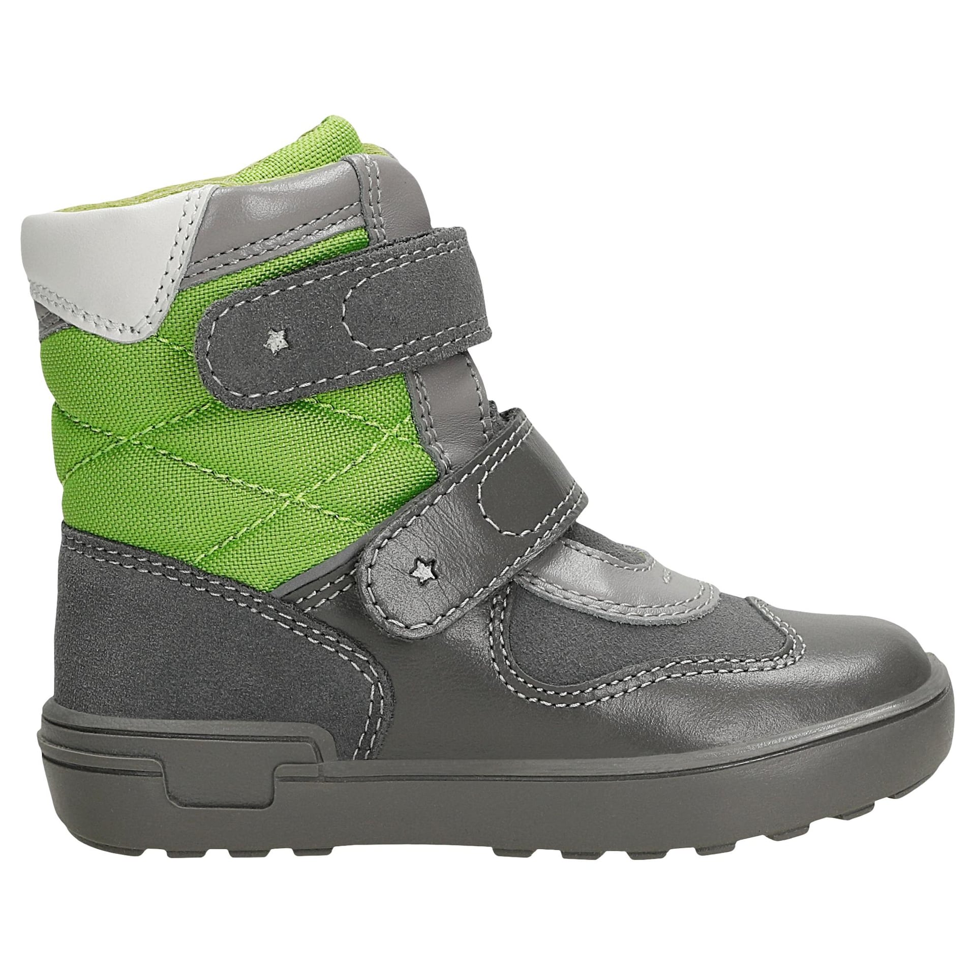 Ghete călduroase BARTEK W-091874-6W/419 II, pentru băieți, gri-verde