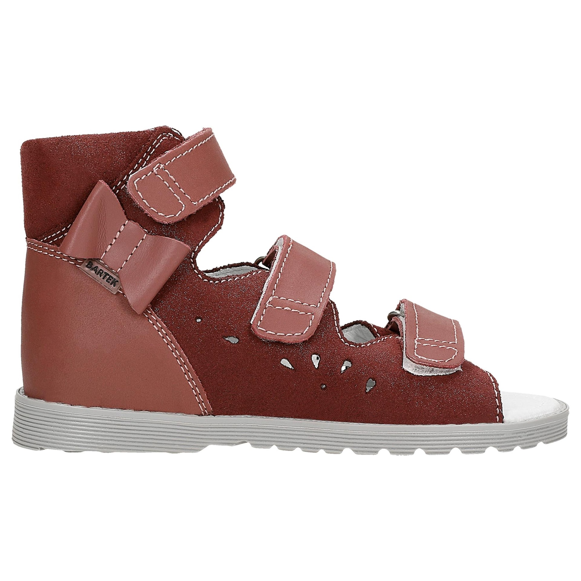 Sandale bordo pentru fetițe BARTEK 81803-026